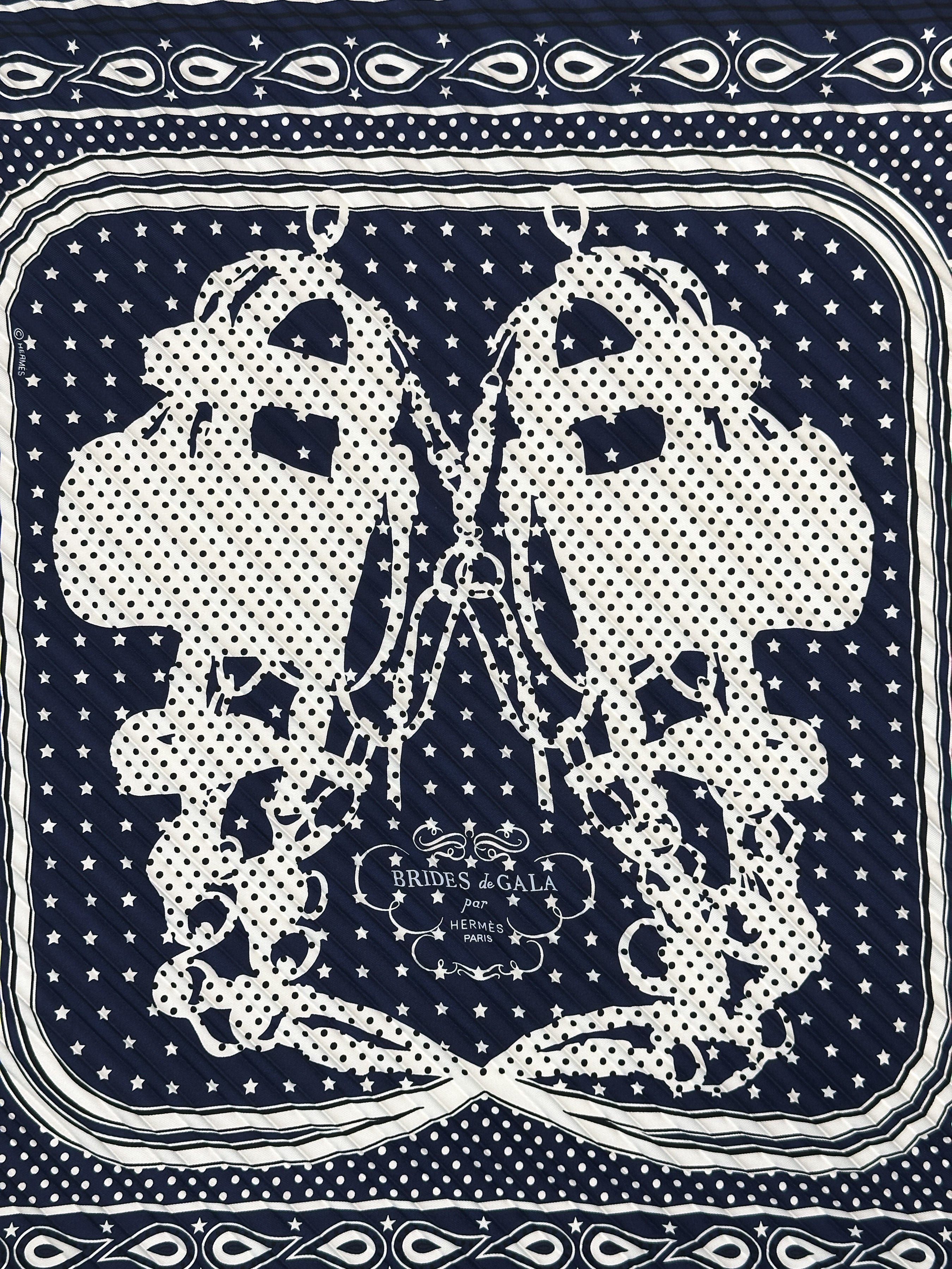 Hermès Brides de Gala Bandana 55