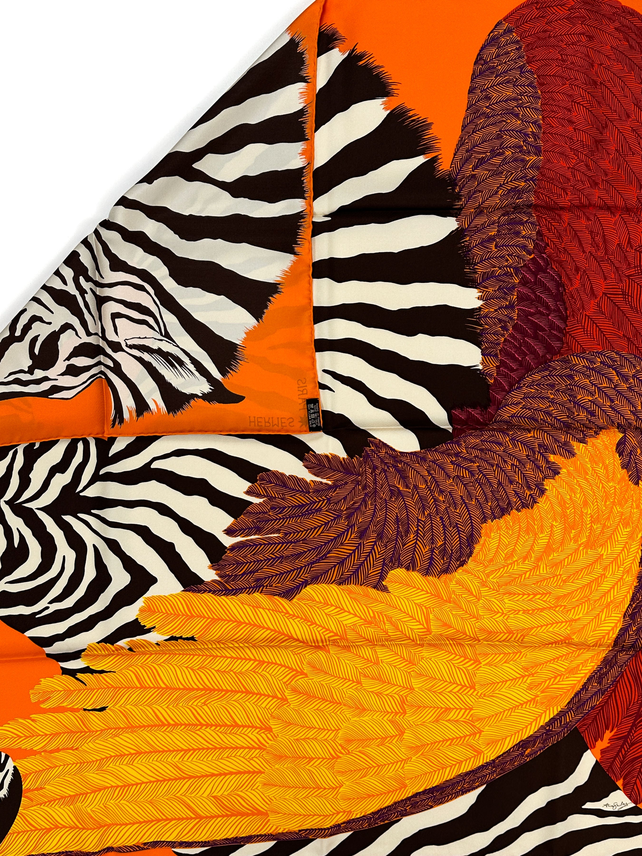 Hermès Zebra Pegasus 90