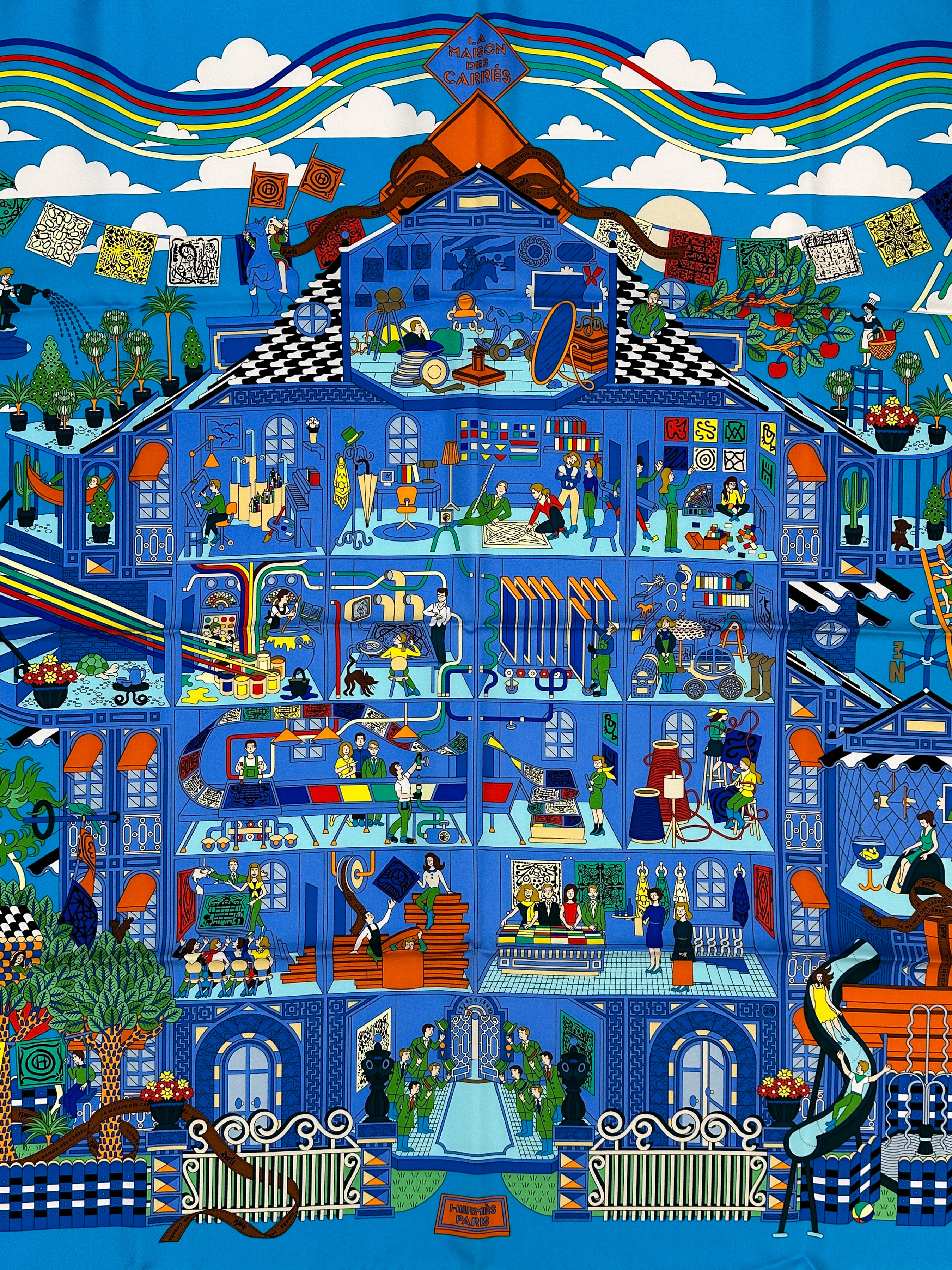 Hermès La Maison des Carrés 90