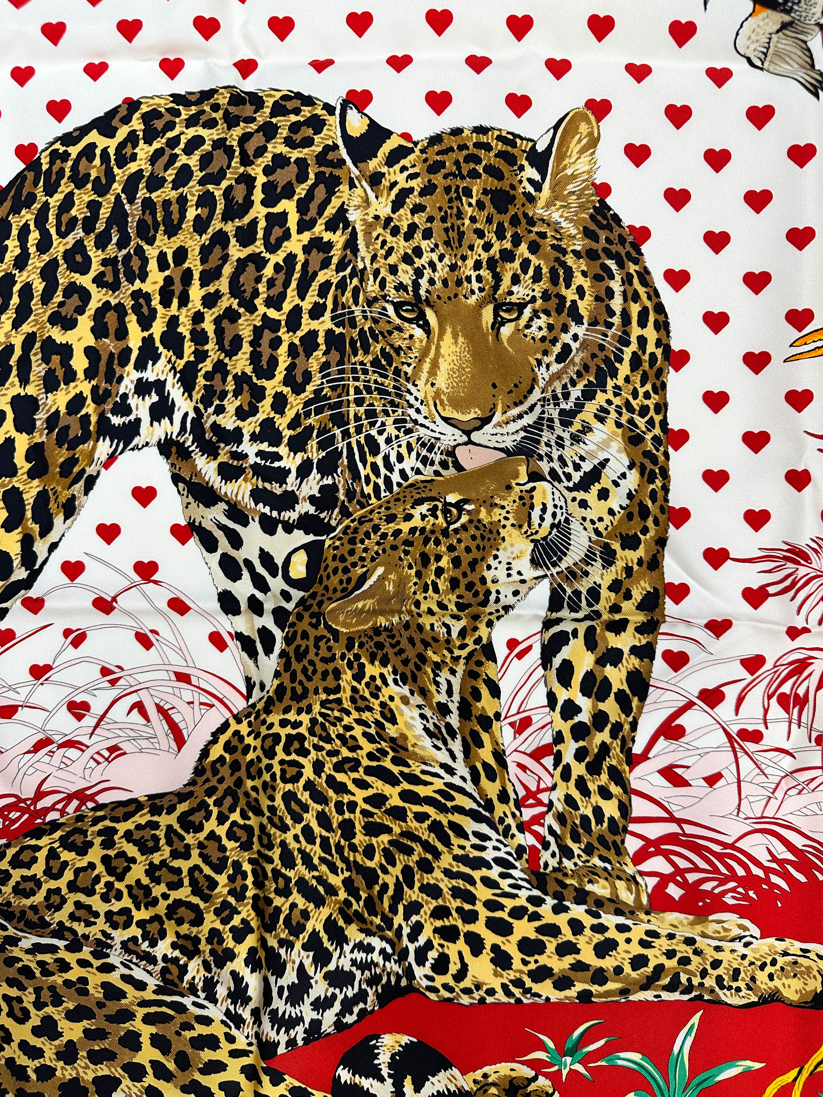 Hermès Jungle Love Love 90