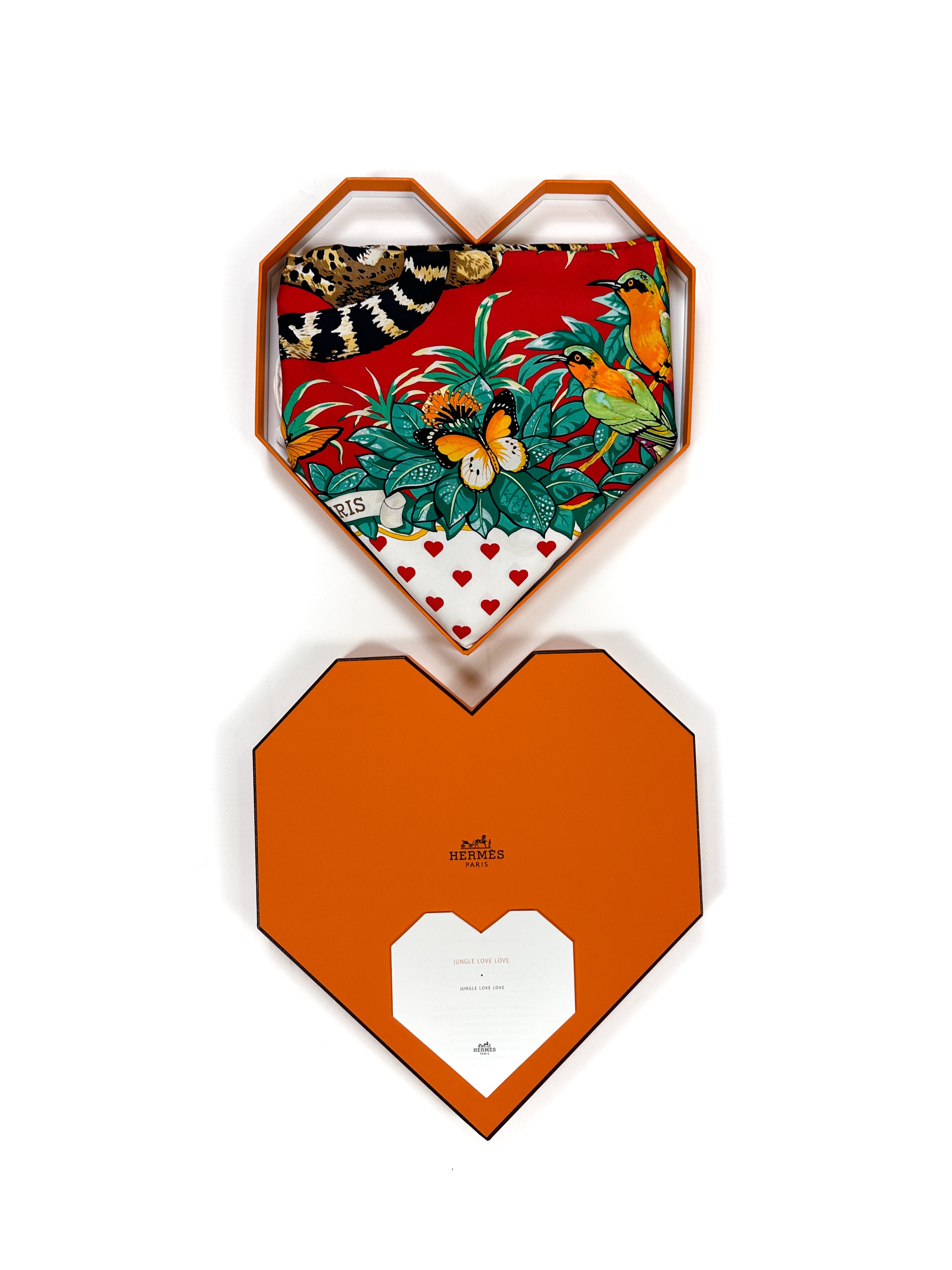 Hermès Jungle Love Love 90