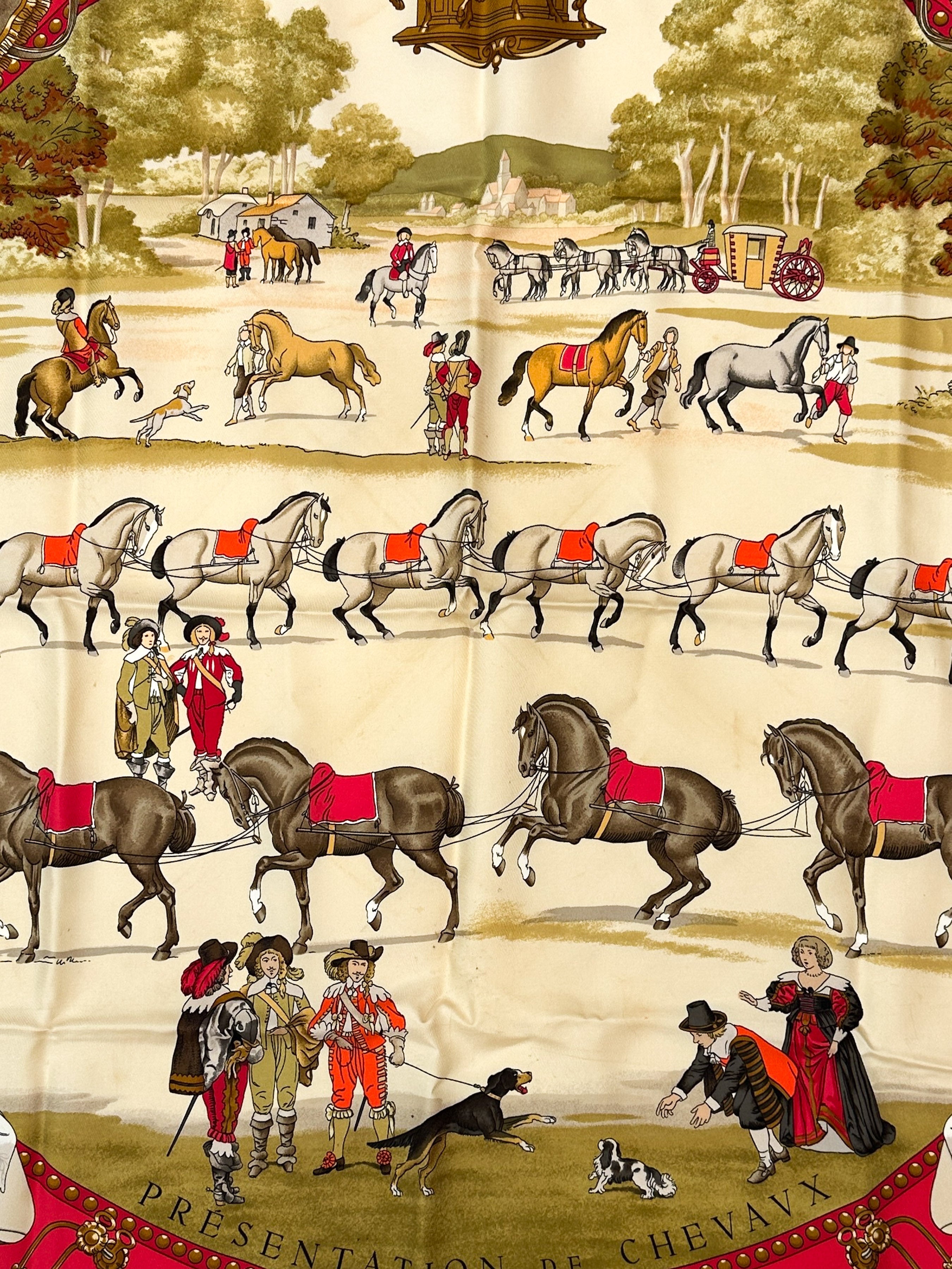 Hermès Présentation de Chevaux 90