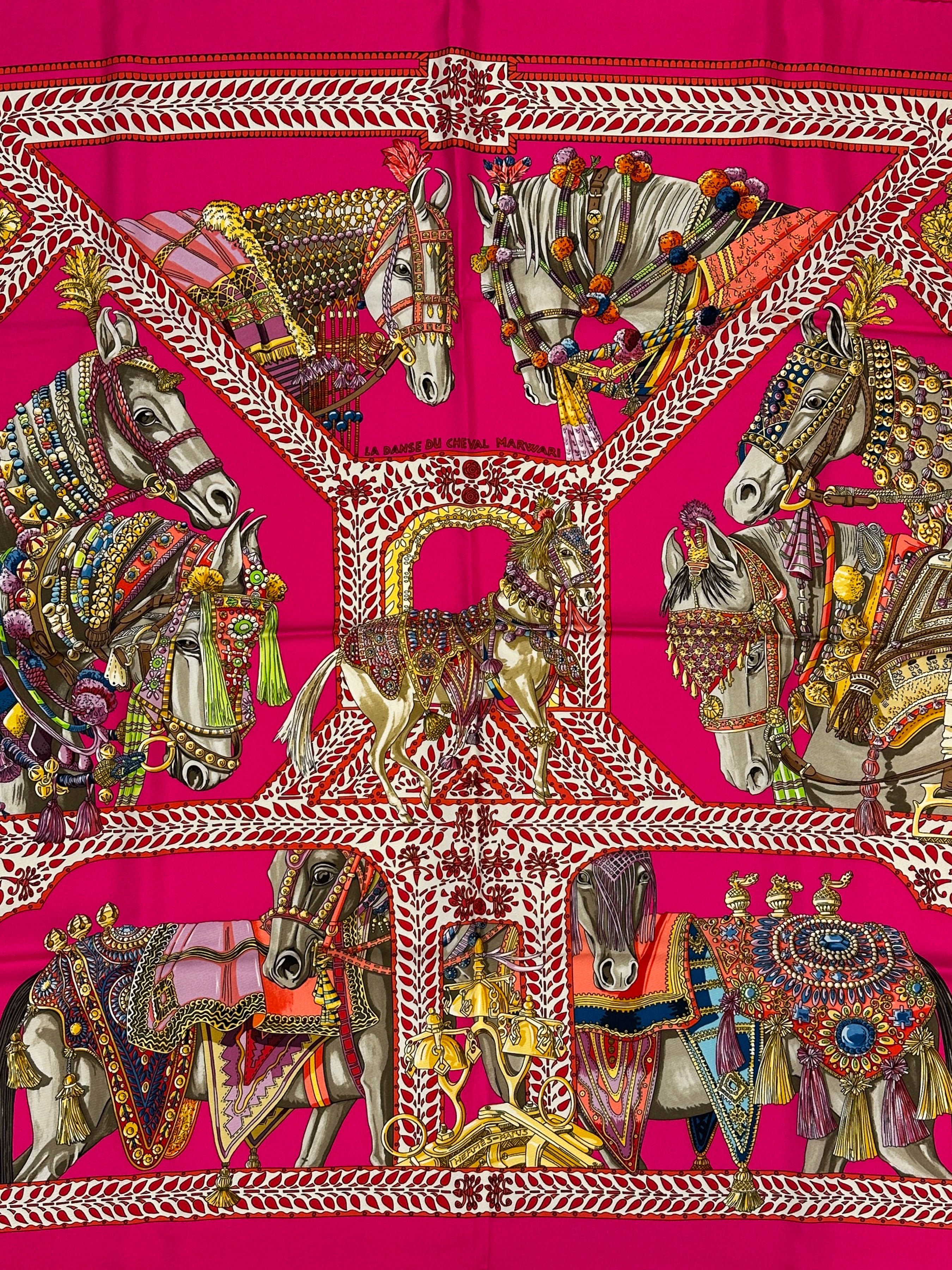 Hermès La Danse du Cheval Marwari 90