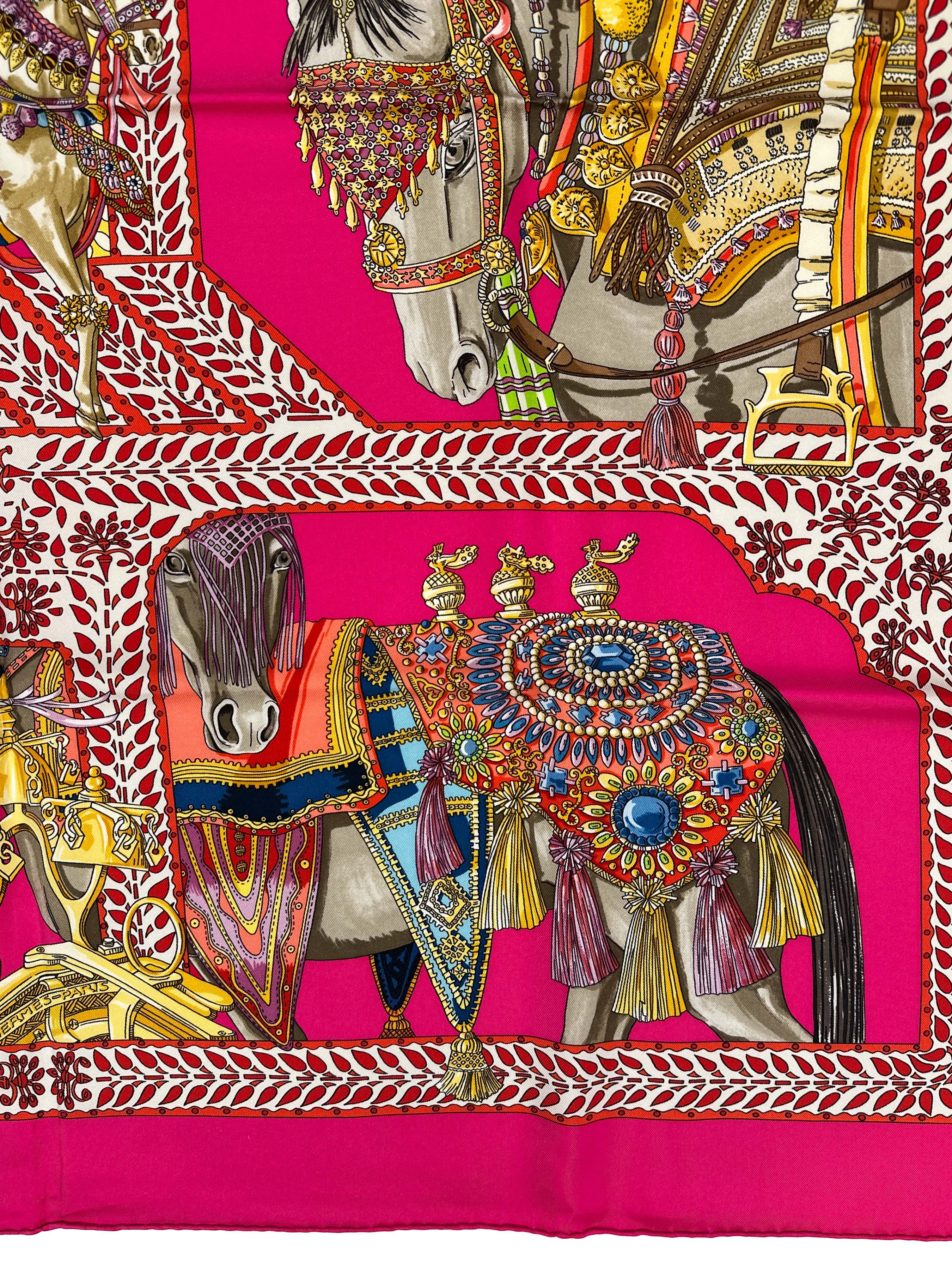 Hermès La Danse du Cheval Marwari 90
