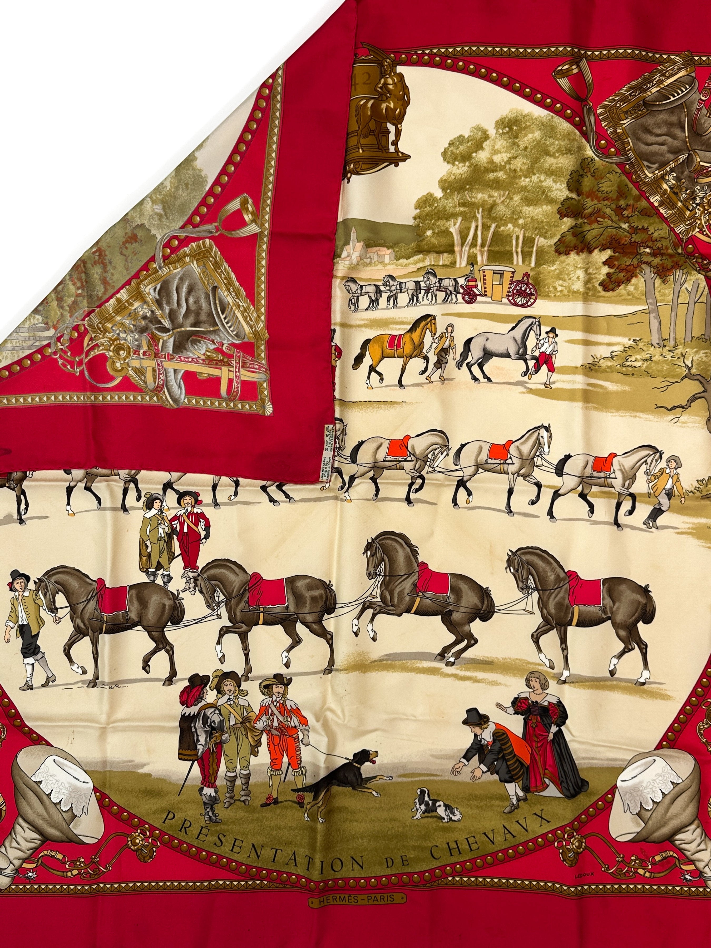 Hermès Présentation de Chevaux 90