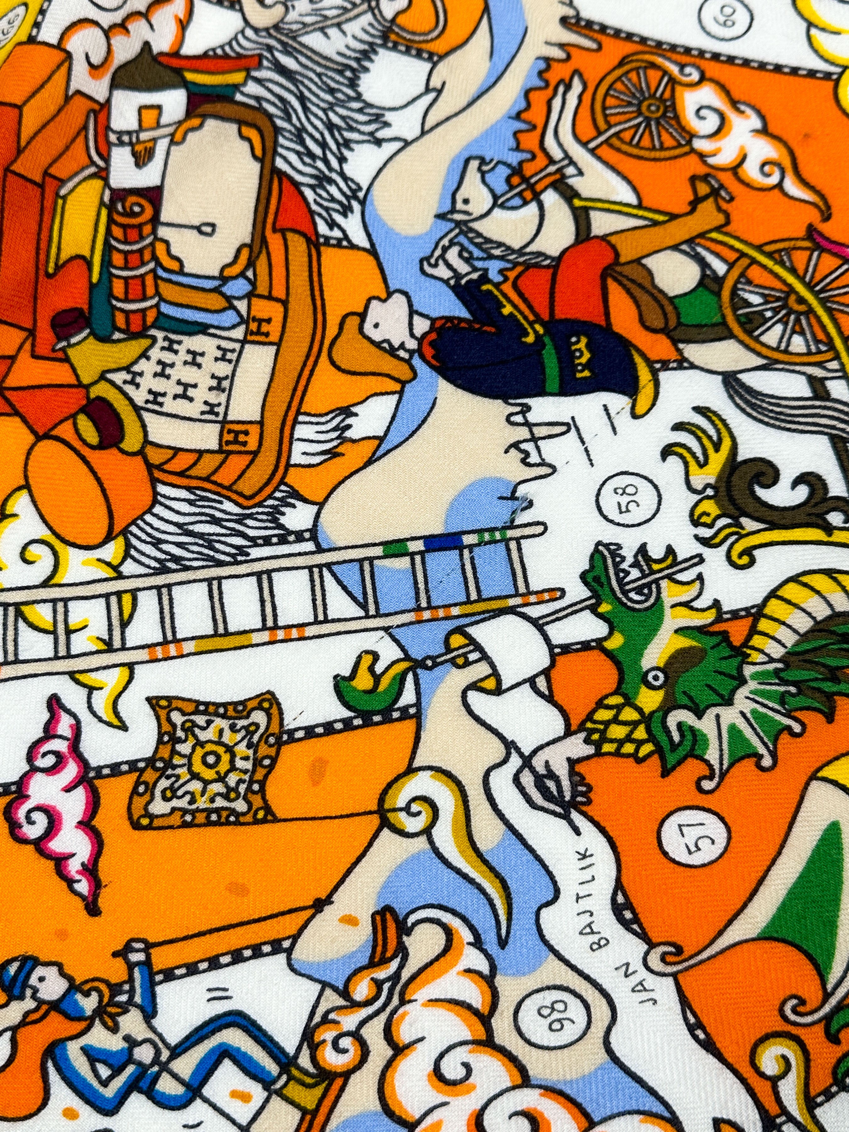 Hermès L’Epopée d’Hermès Cashmere Silk 140
