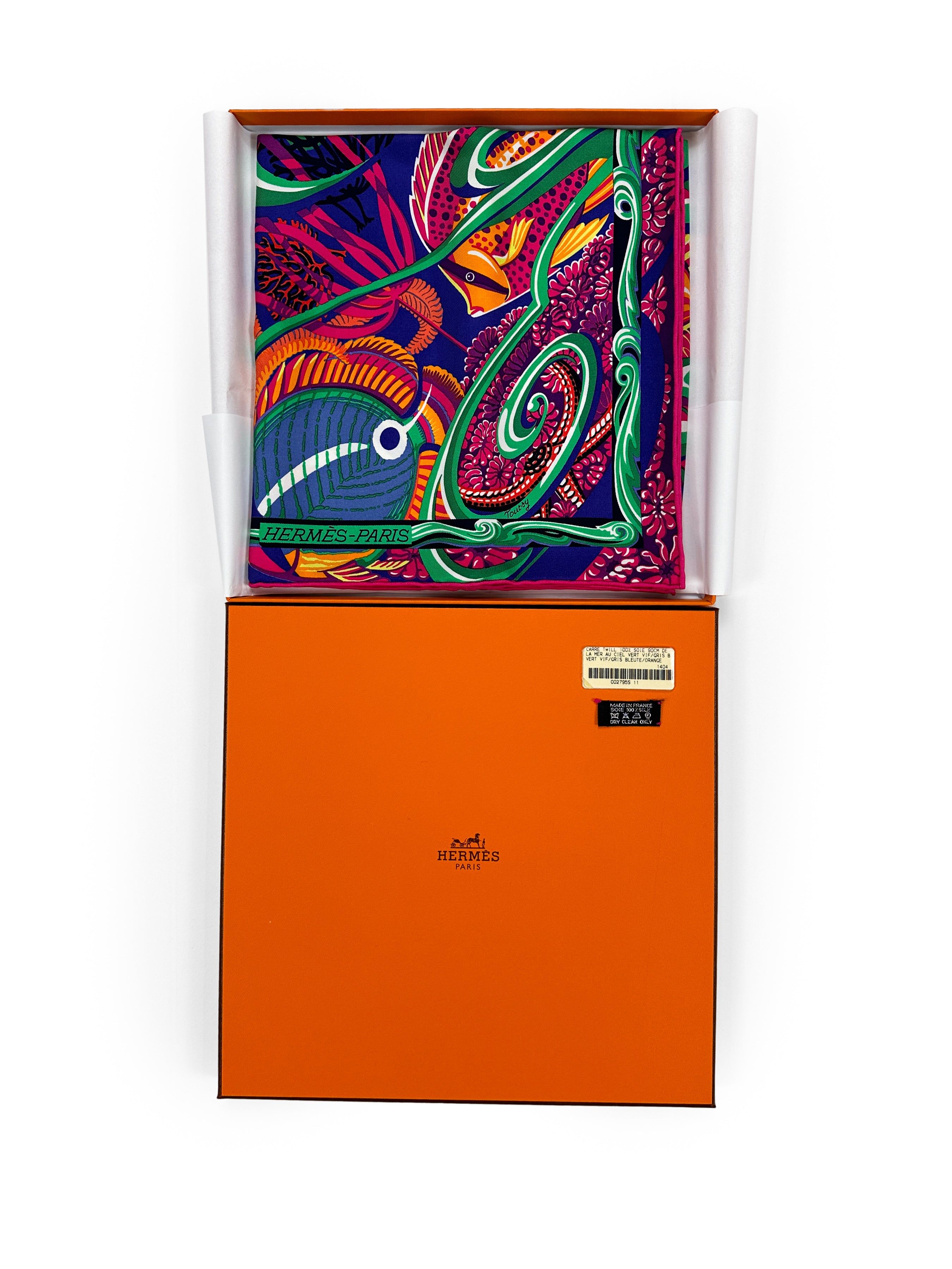 Hermès De La Mer Au Ciel 90