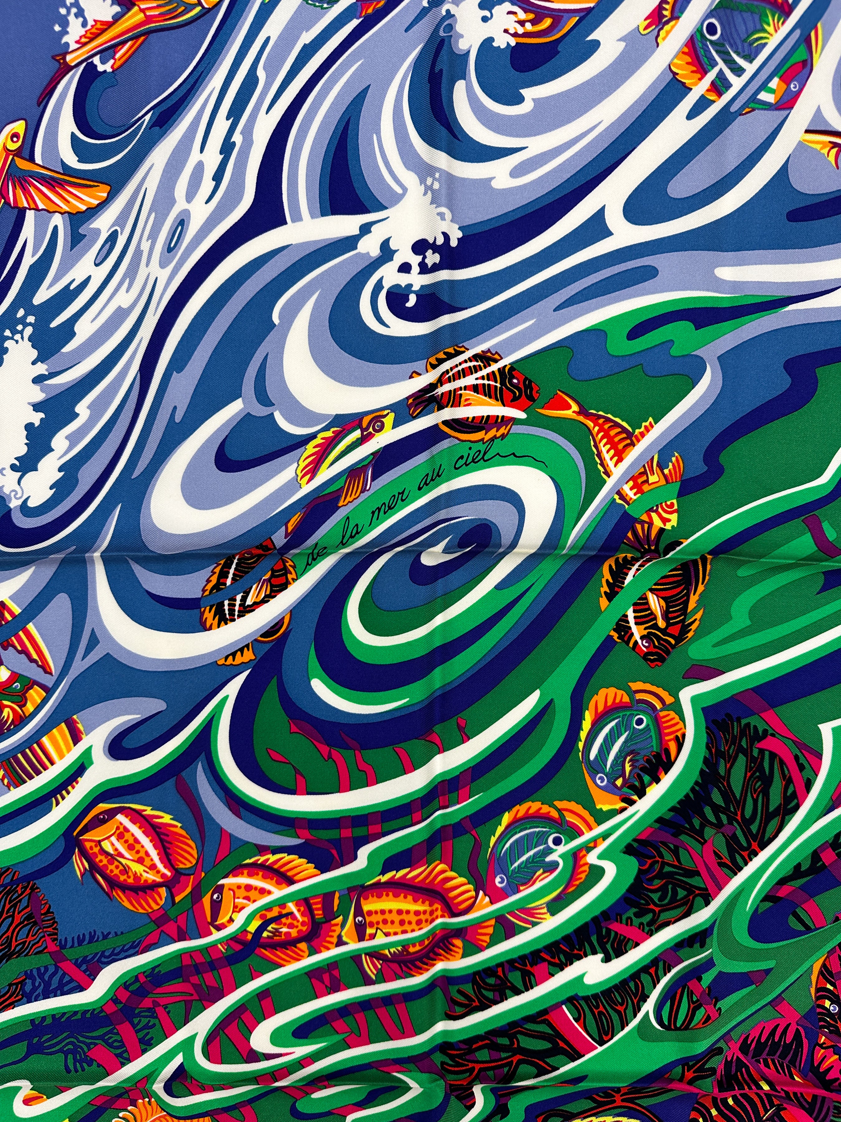 Hermès De La Mer Au Ciel 90