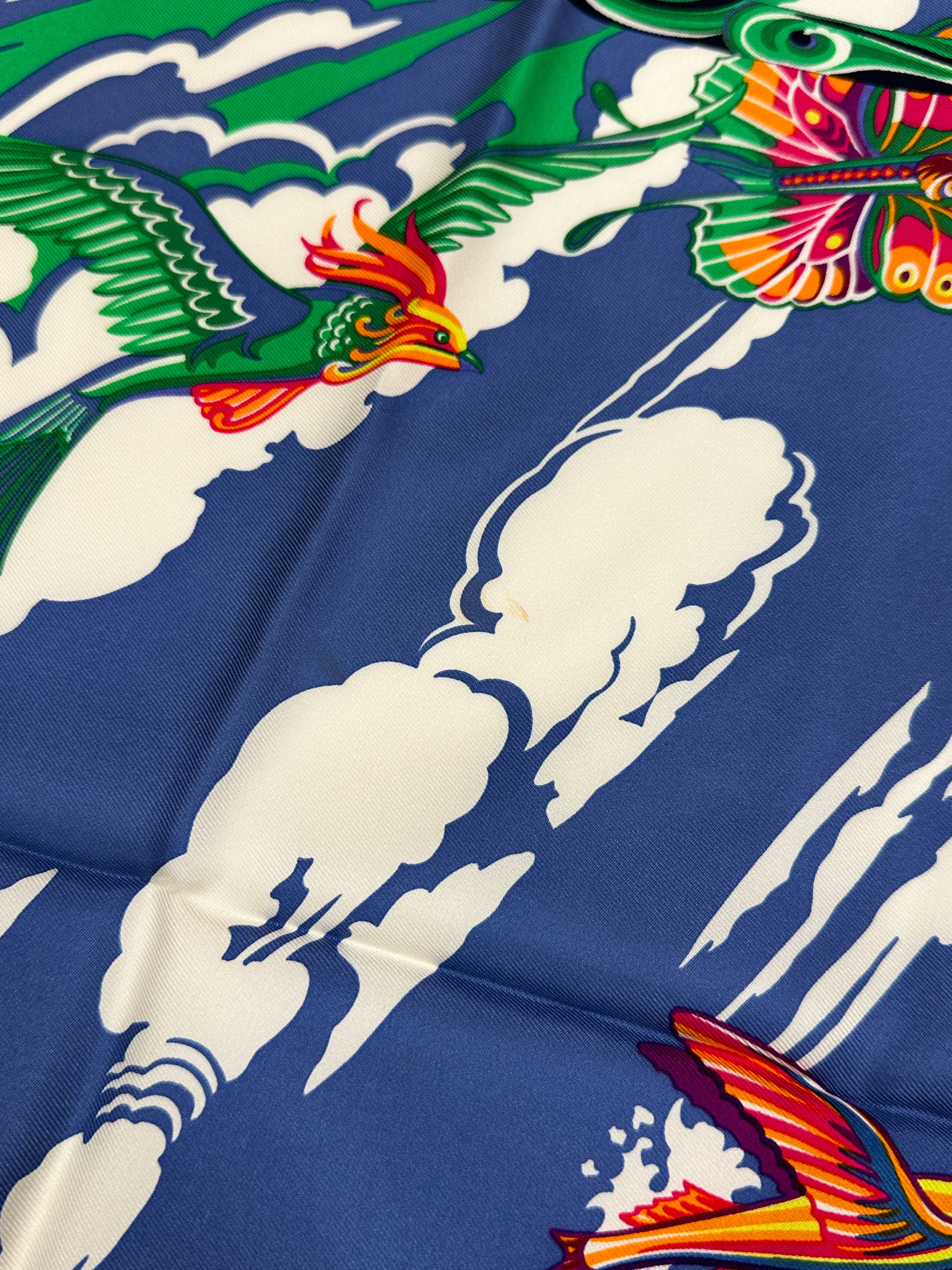 Hermès De La Mer Au Ciel 90