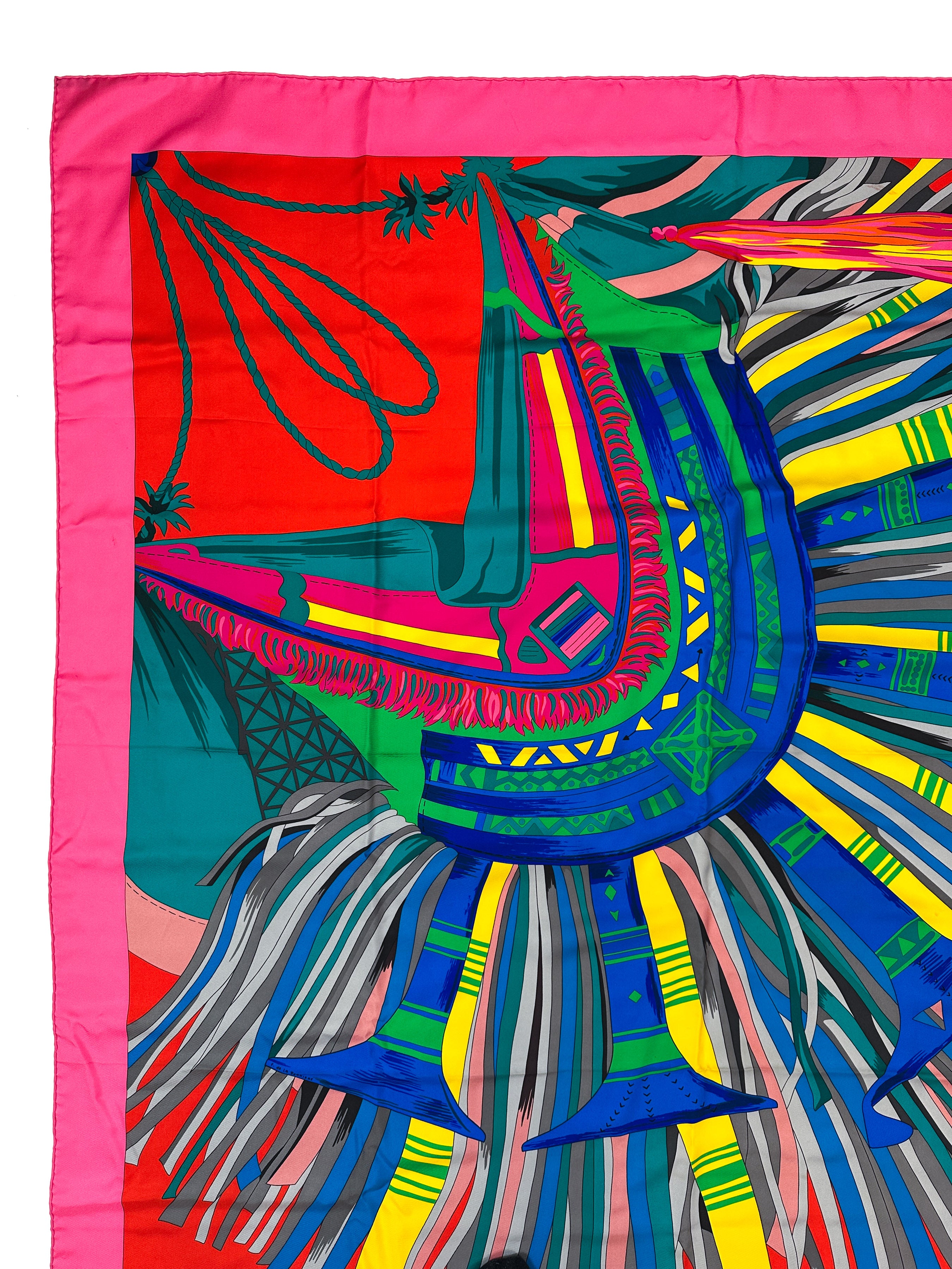 Hermès Cuirs du Désert Detail Silk 140