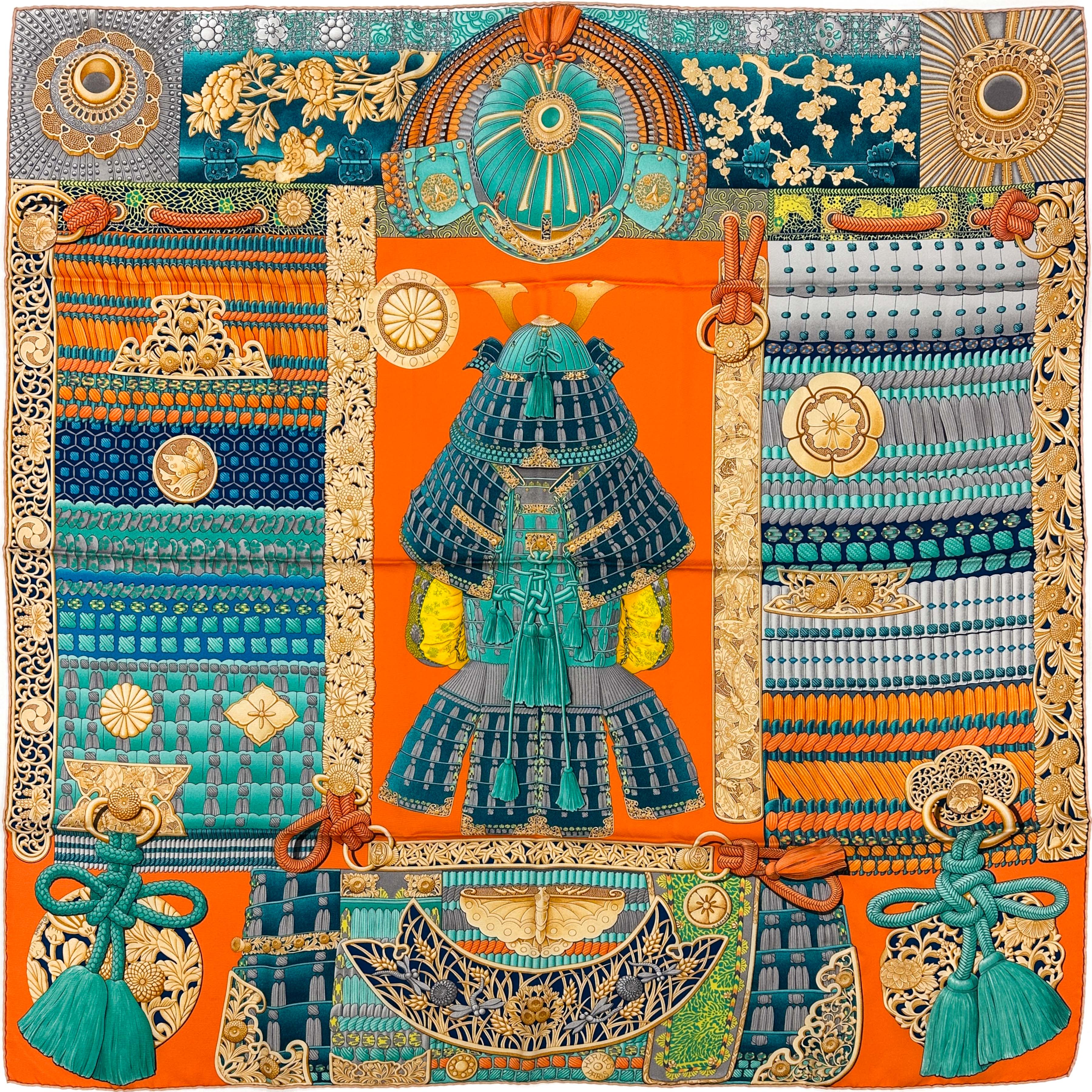 Hermès Parures de Samourais 90