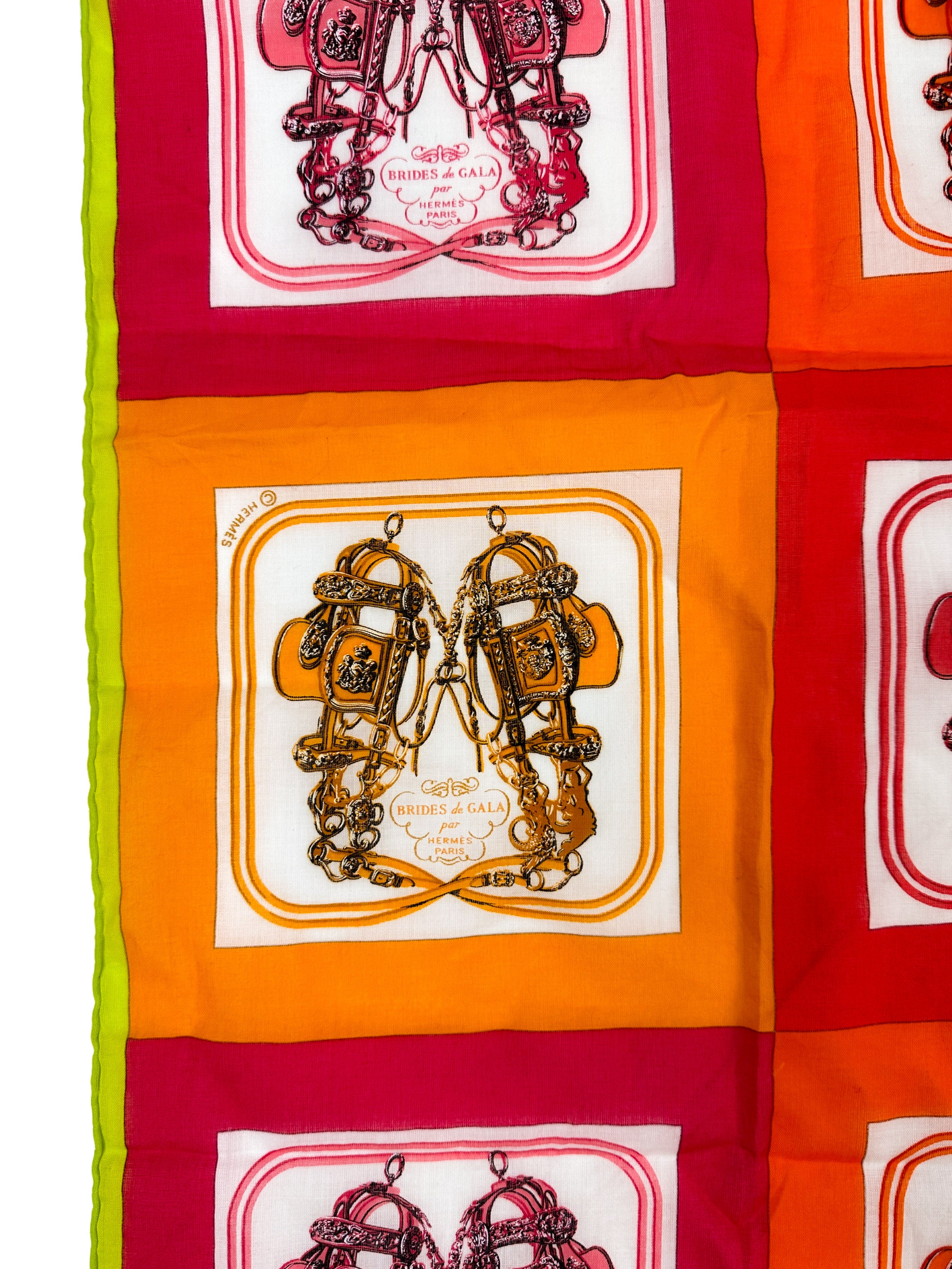 Hermès Mini Brides de Gala with Charm 70