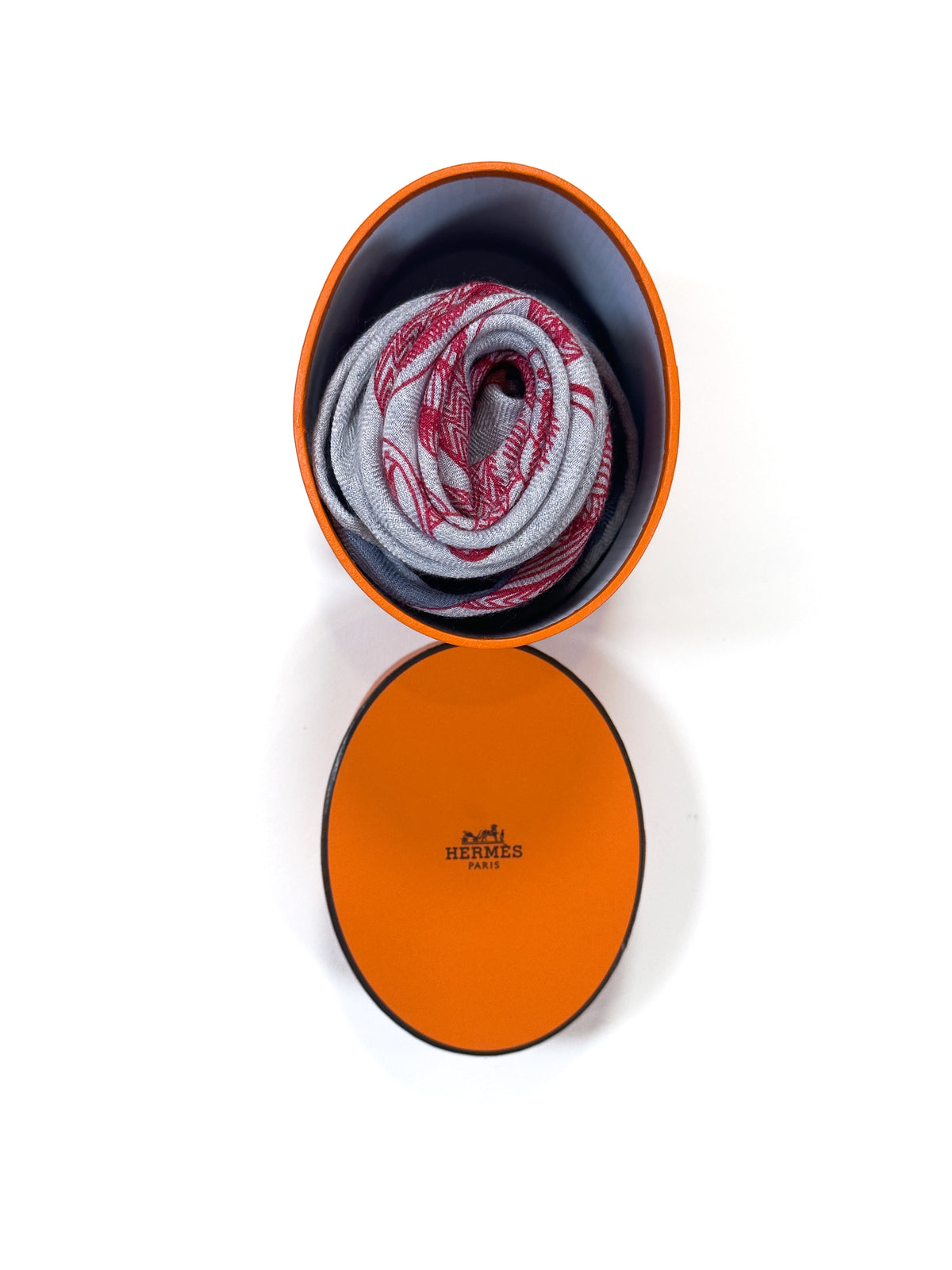 Hermès Zouaves et Dragons Cashmere Silk Losange