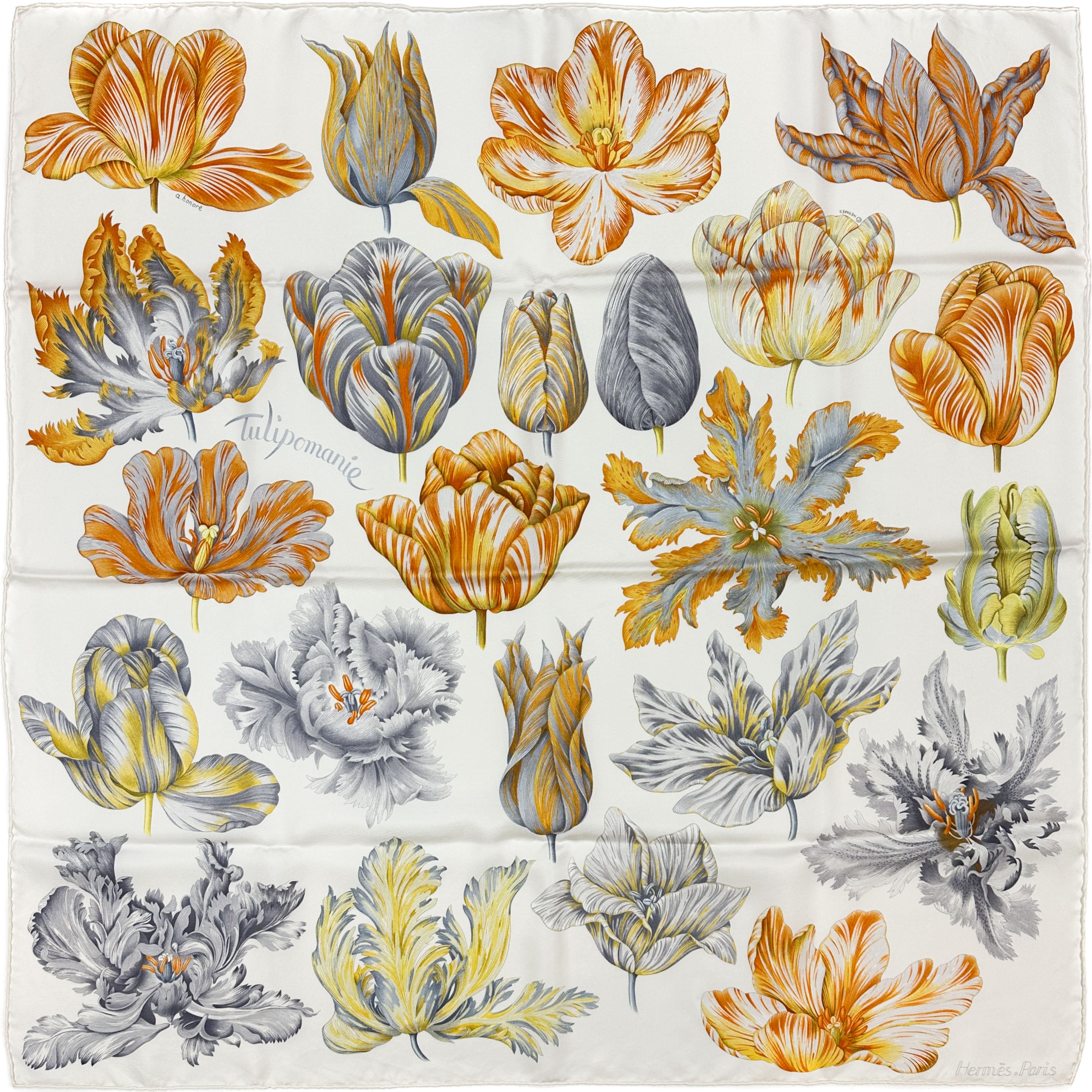 Hermès Tulipomaine 90