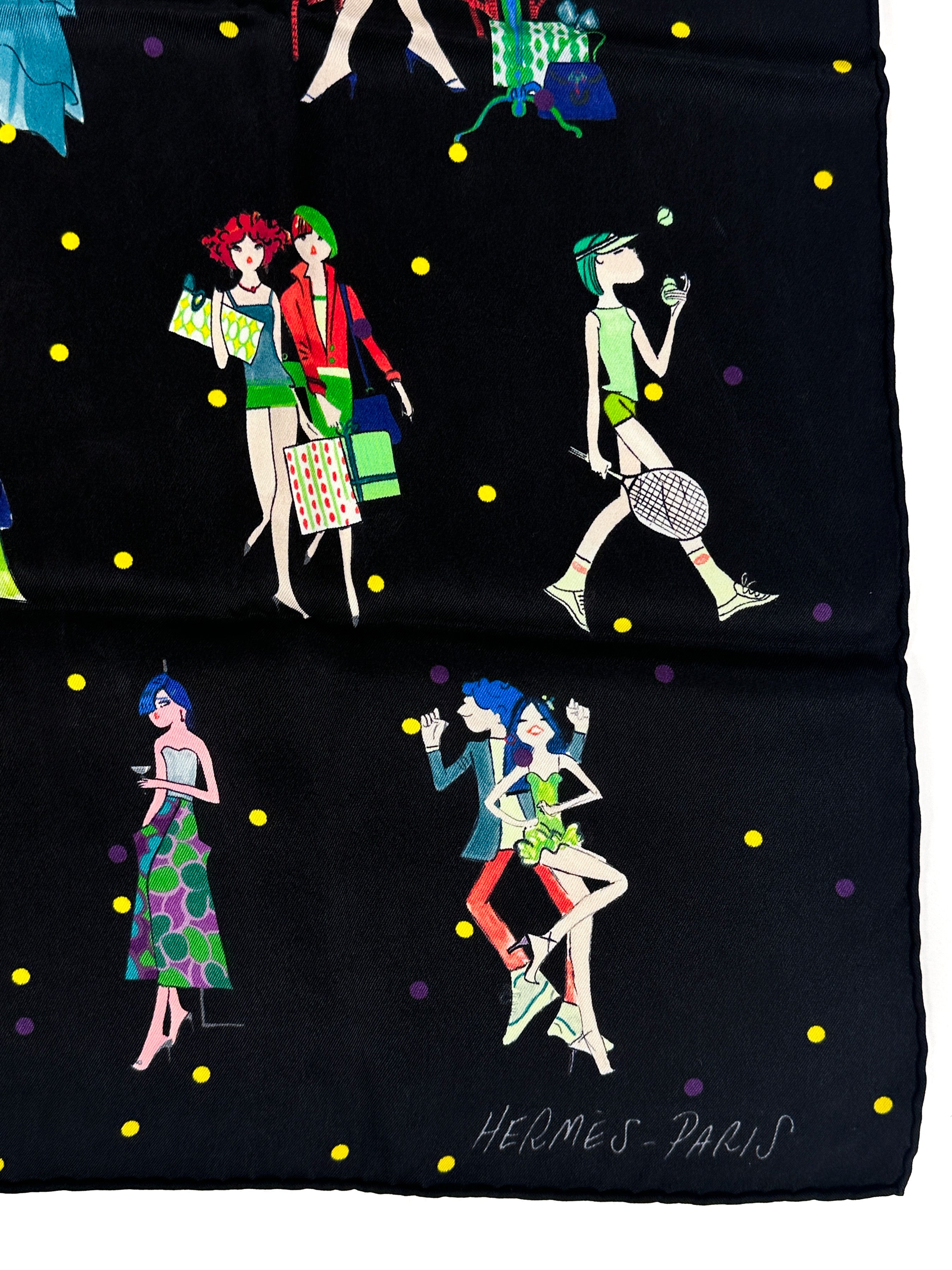 Hermès Les Parisiennes de Kiraz 70