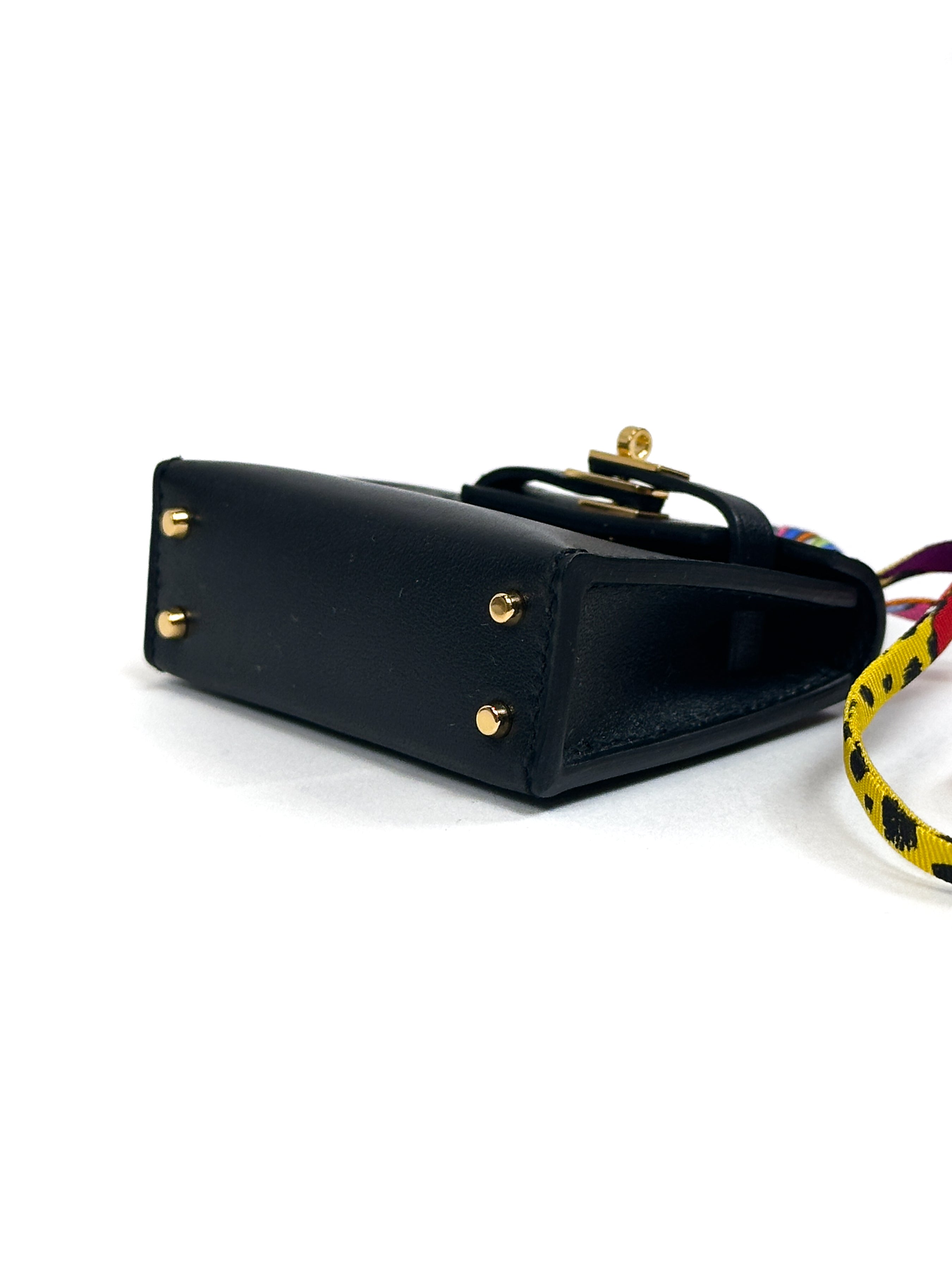 Hermès Kelly Twill Micro Mini Kelly Charm