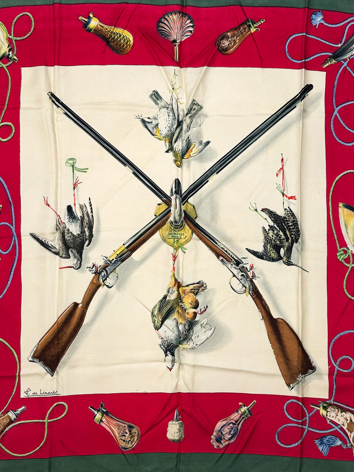 Hermès Les Fusils 90
