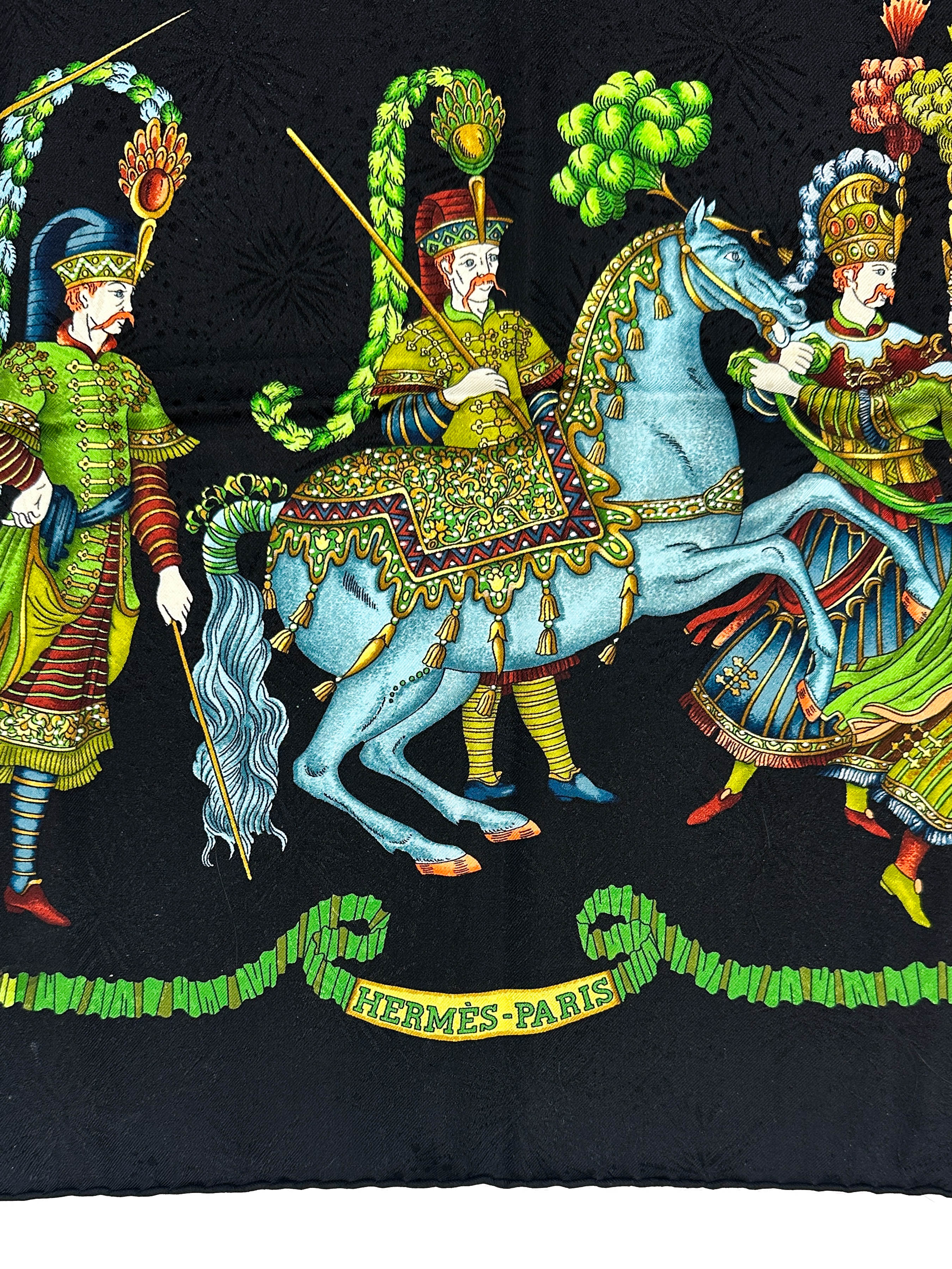 Hermès Les Fêtes du Roi Soleil Jacquard 90