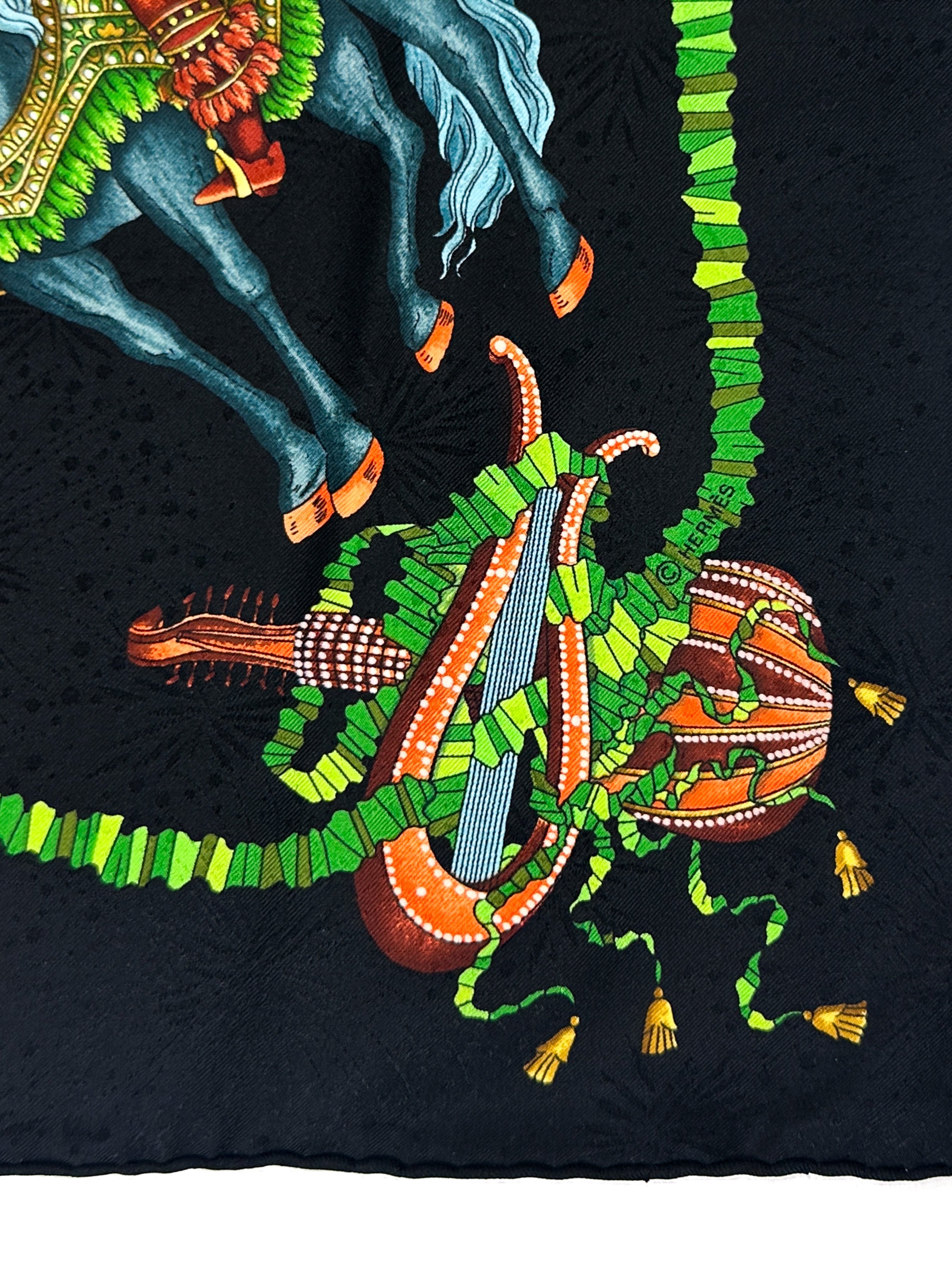 Hermès Les Fêtes du Roi Soleil Jacquard 90