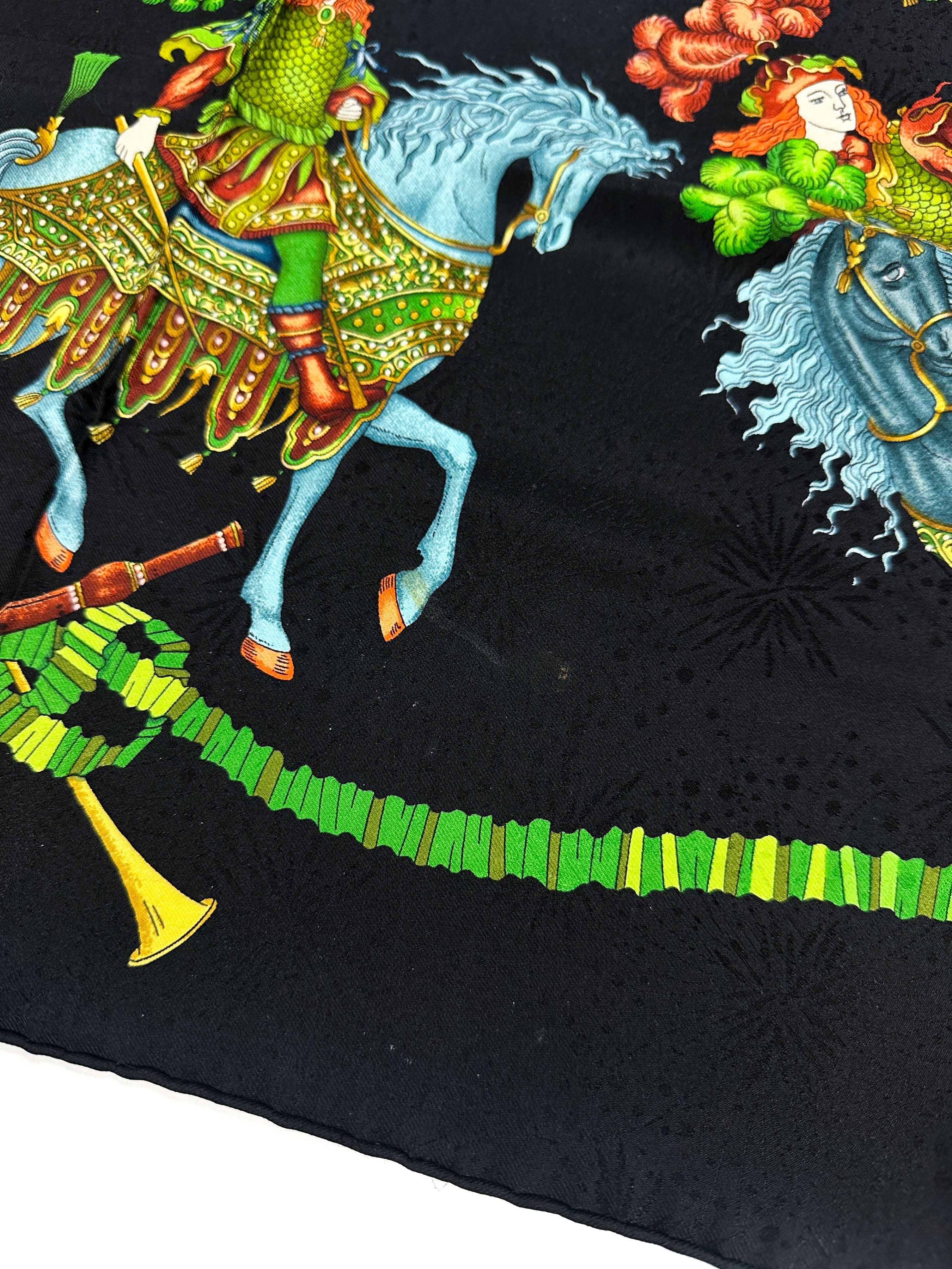Hermès Les Fêtes du Roi Soleil Jacquard 90