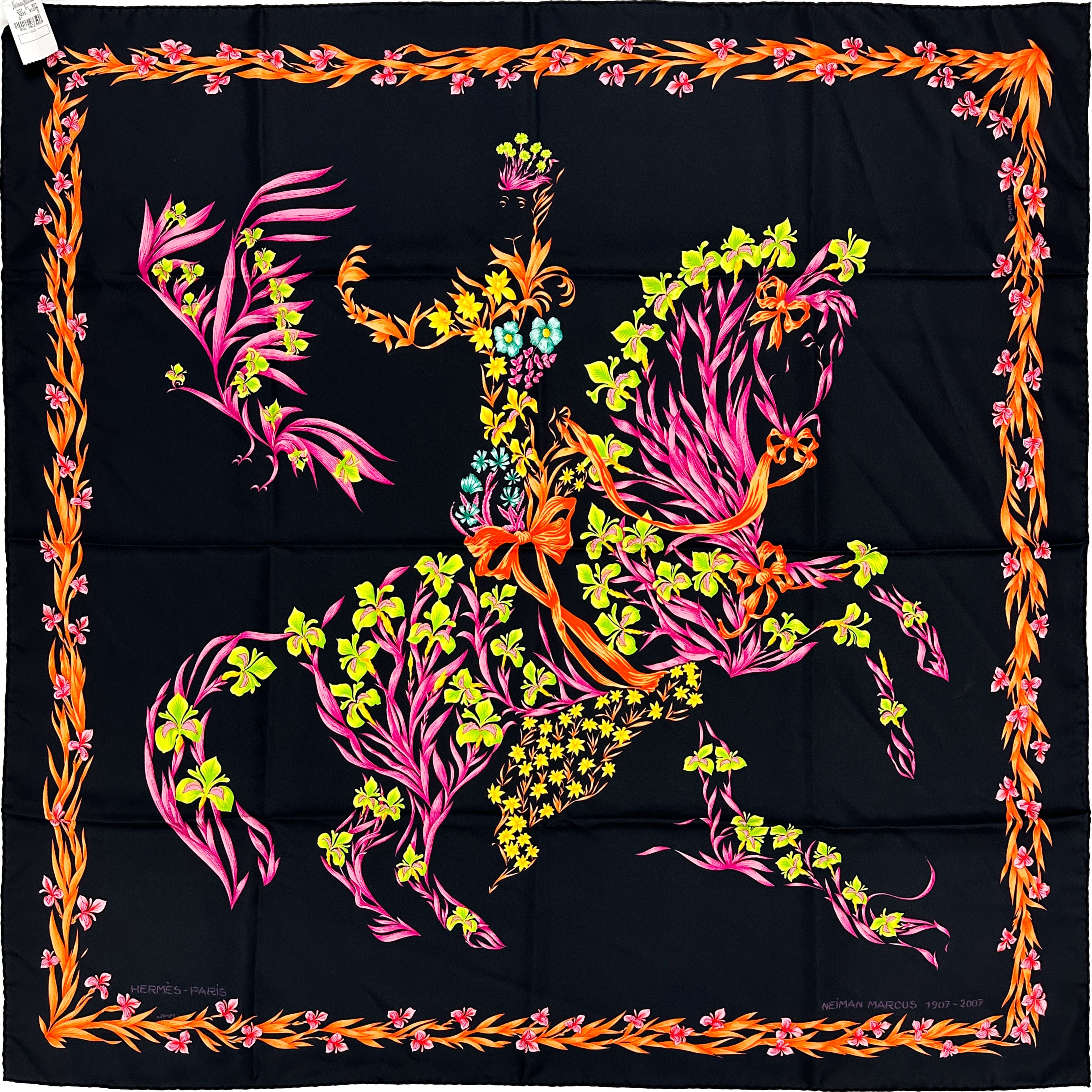 Hermès Cheval Fleuri Limited Edition 100 Years of Neiman Marcus 90