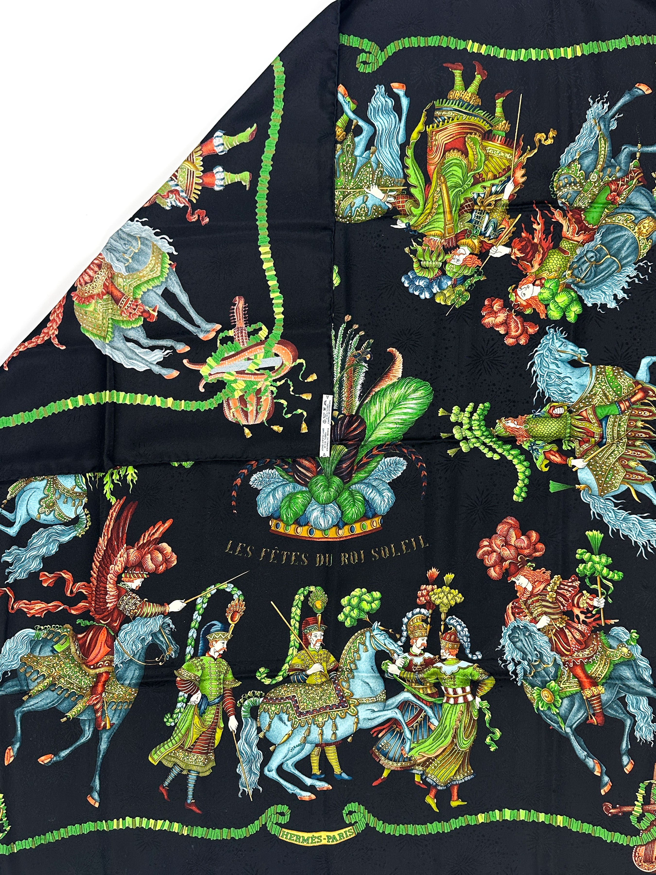 Hermès Les Fêtes du Roi Soleil Jacquard 90