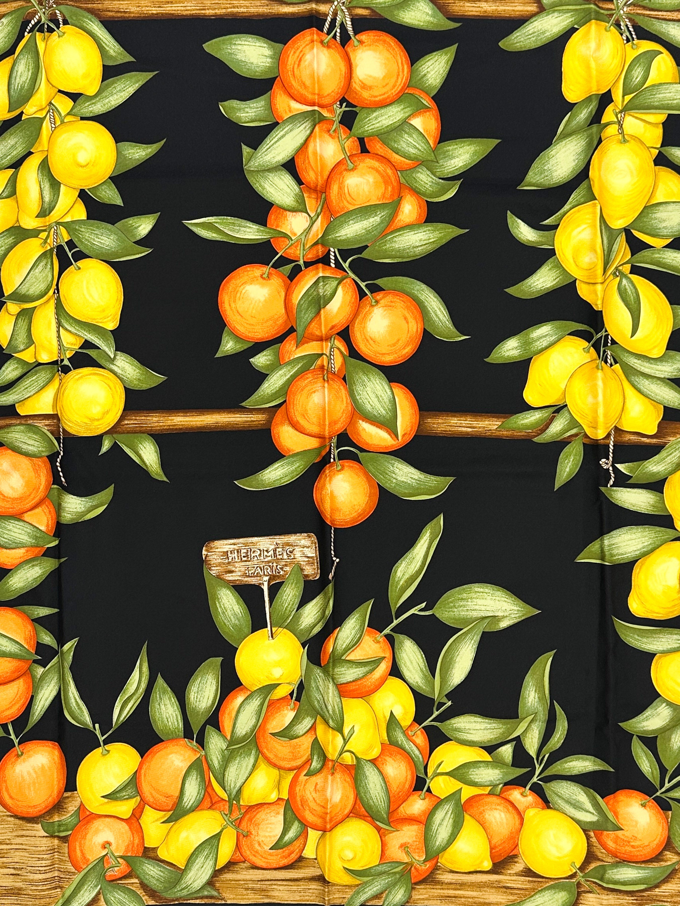 Hermès Oranges et Citrons 90