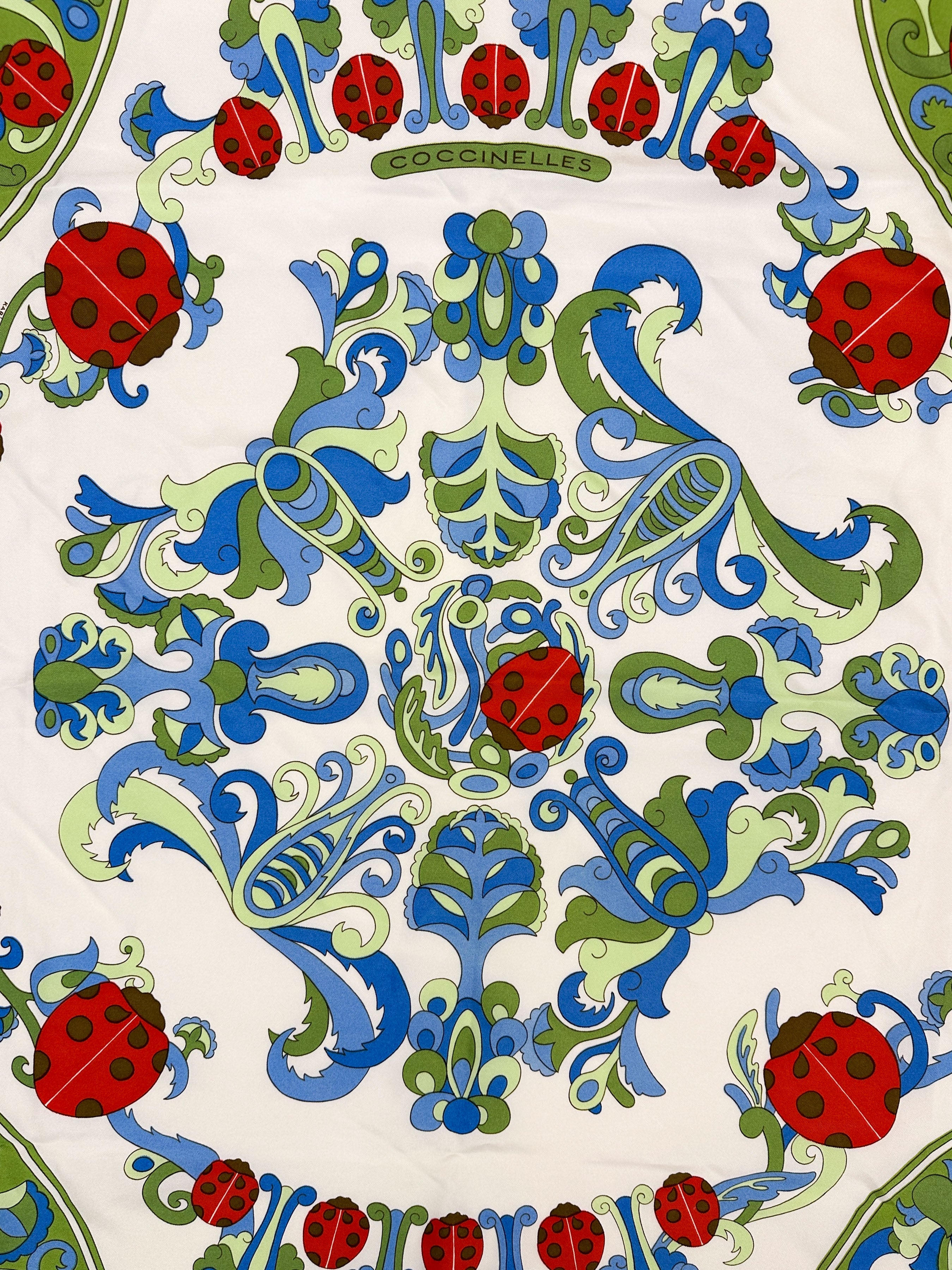 Hermès Les Coccinelles 90