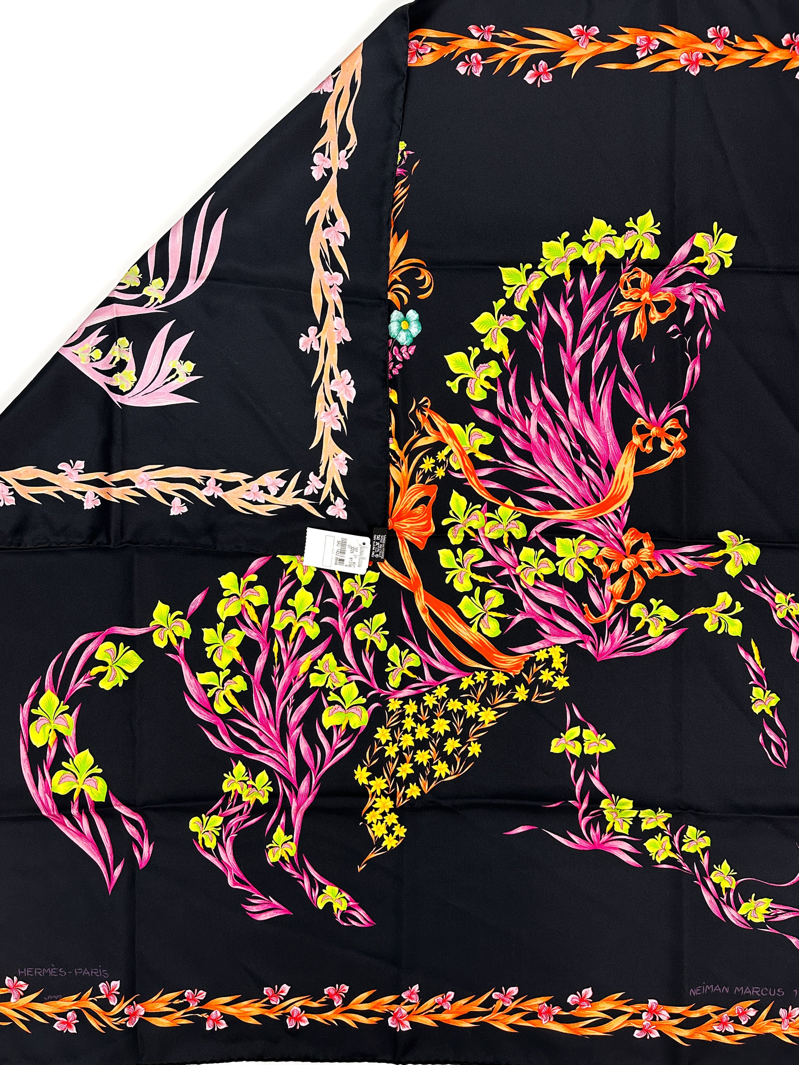 Hermès Cheval Fleuri Limited Edition 100 Years of Neiman Marcus 90