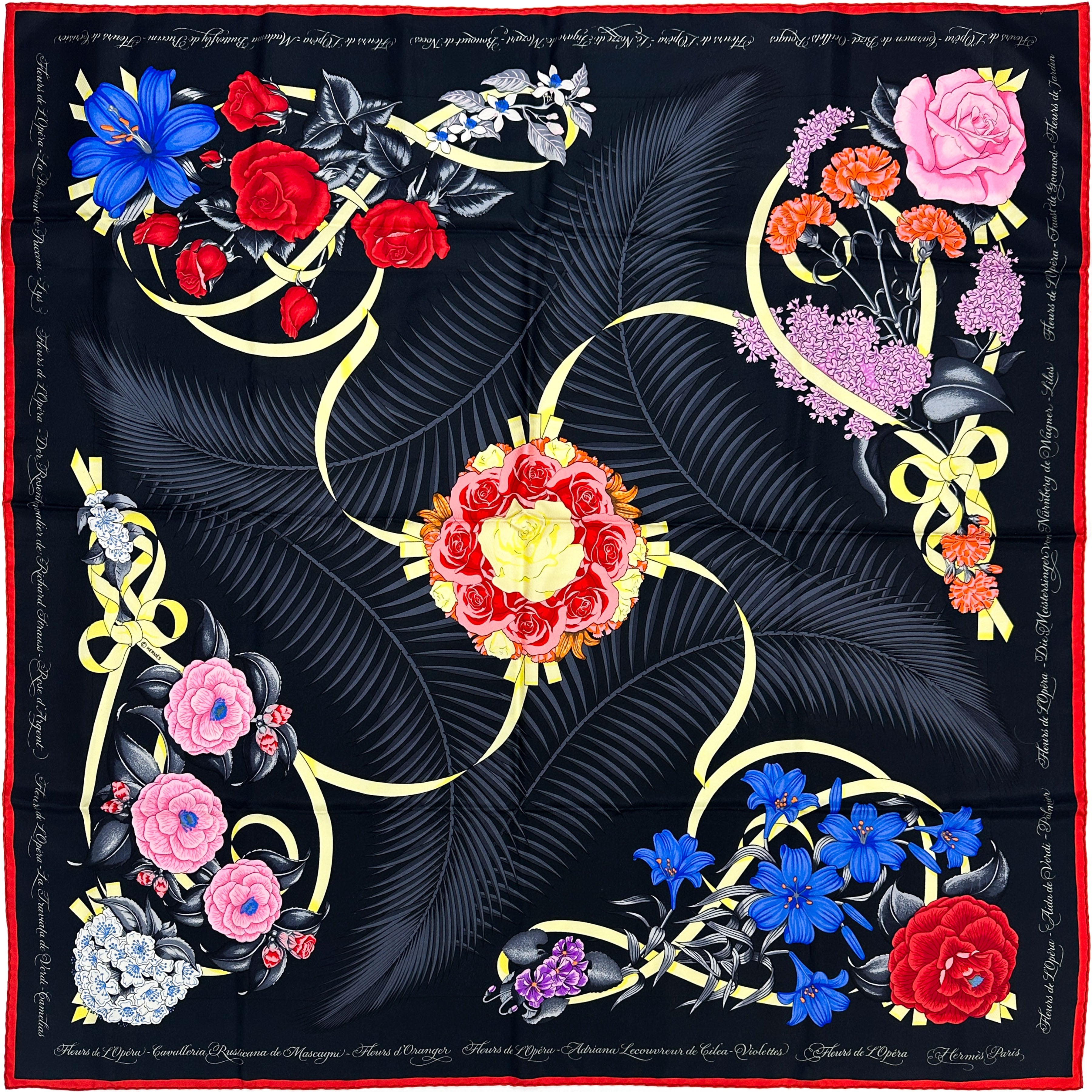 Hermès Fleurs de L’Opéra 90