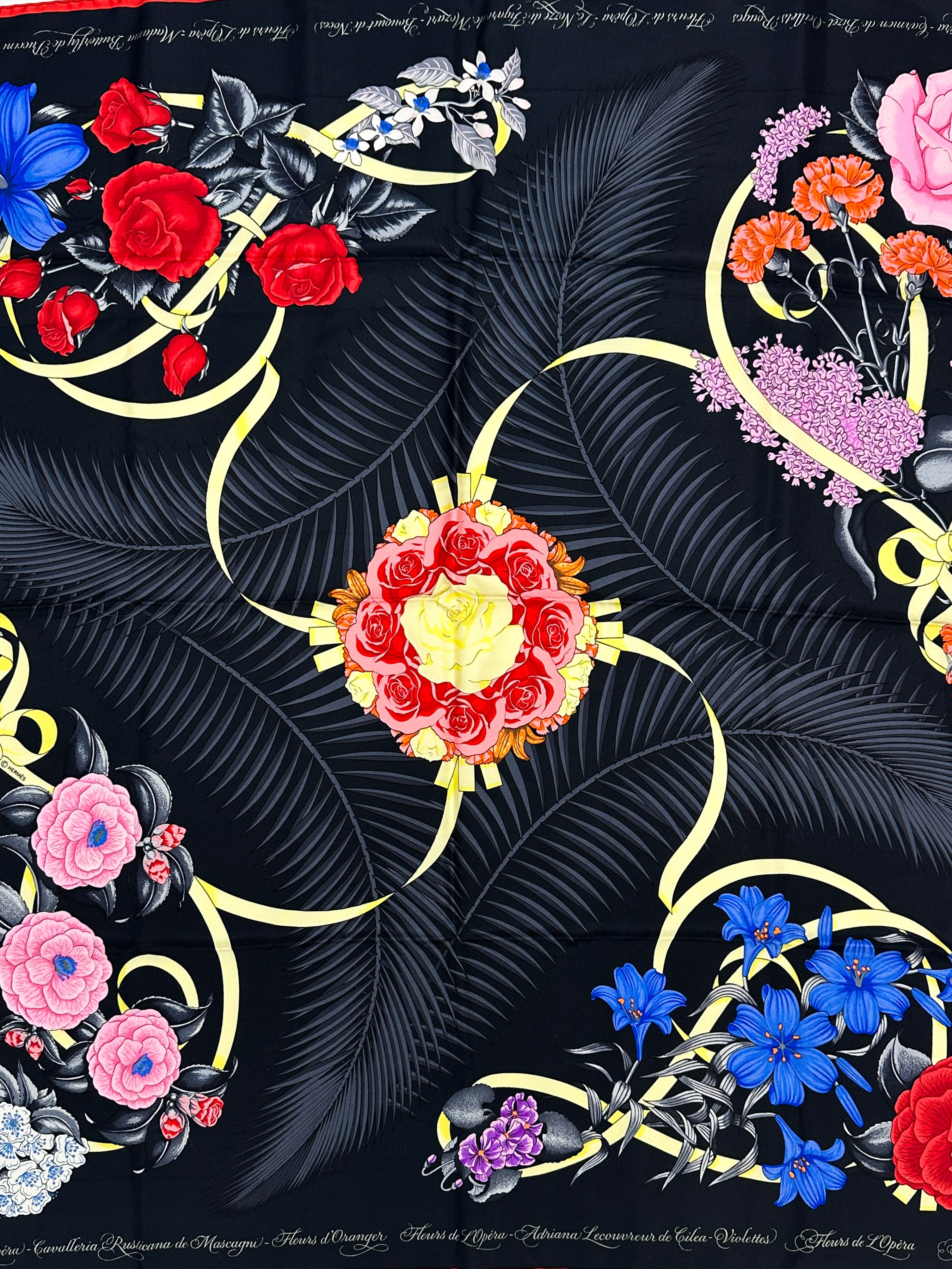 Hermès Fleurs de L’Opéra 90
