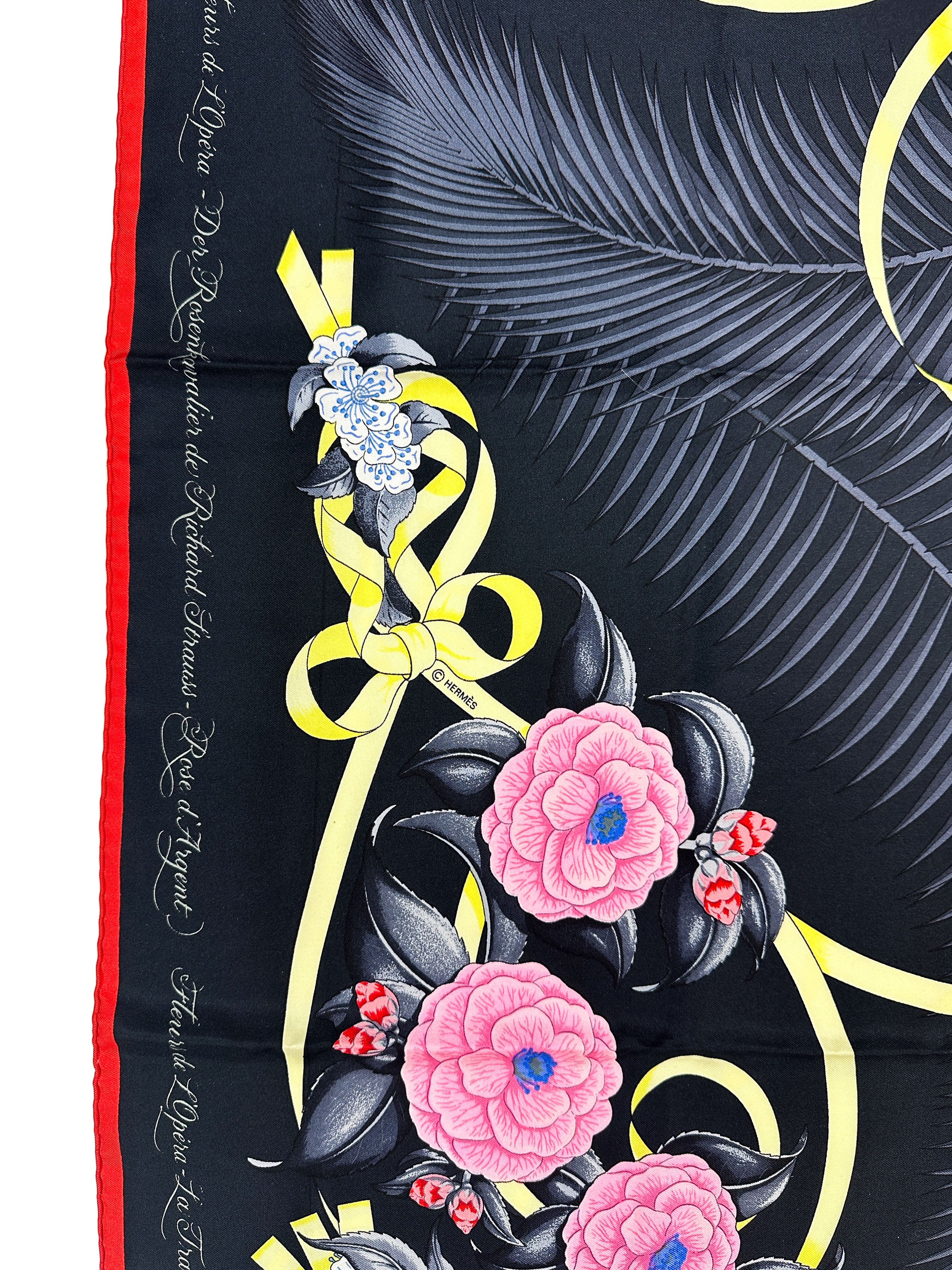 Hermès Fleurs de L’Opéra 90