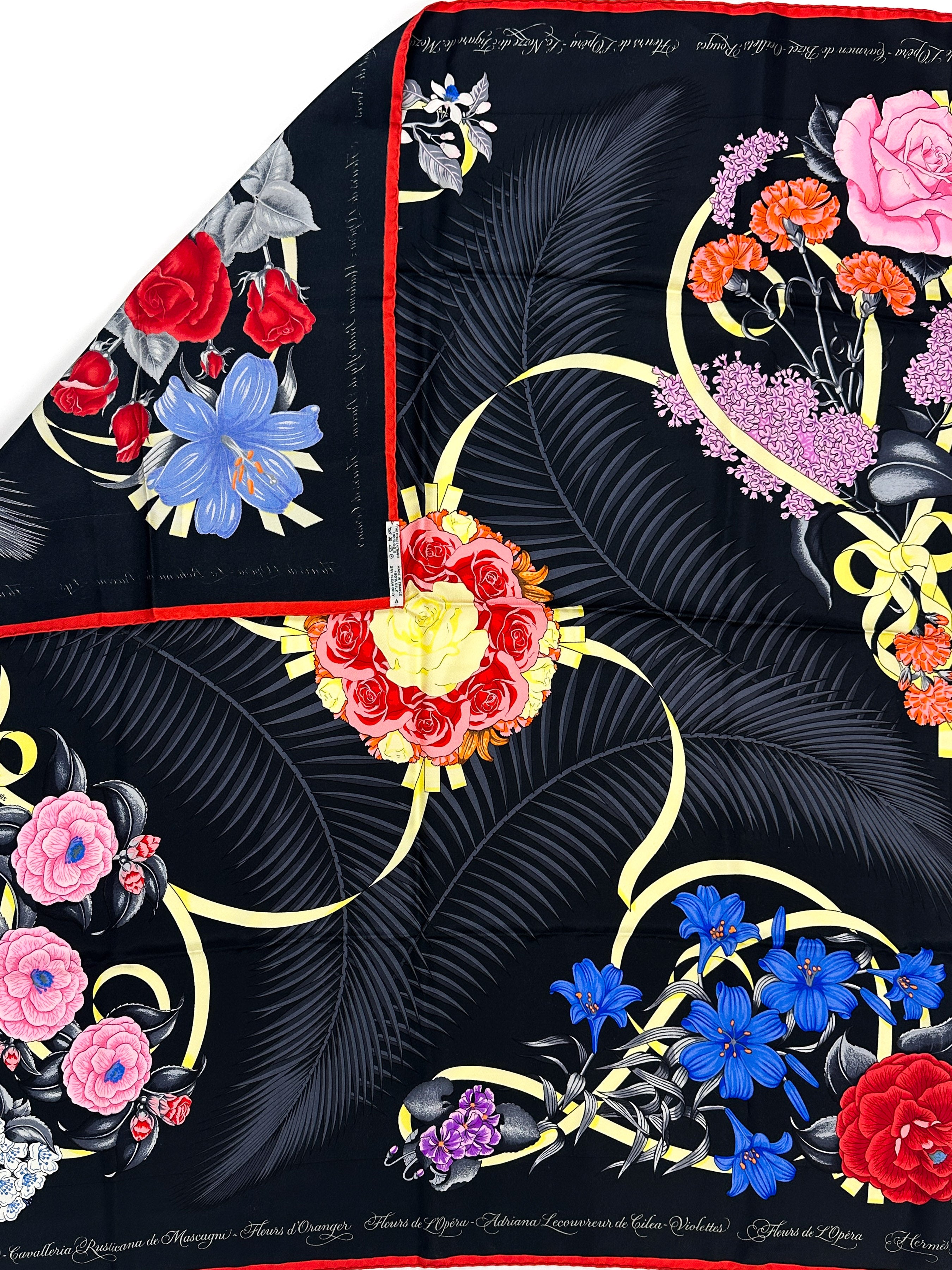 Hermès Fleurs de L’Opéra 90