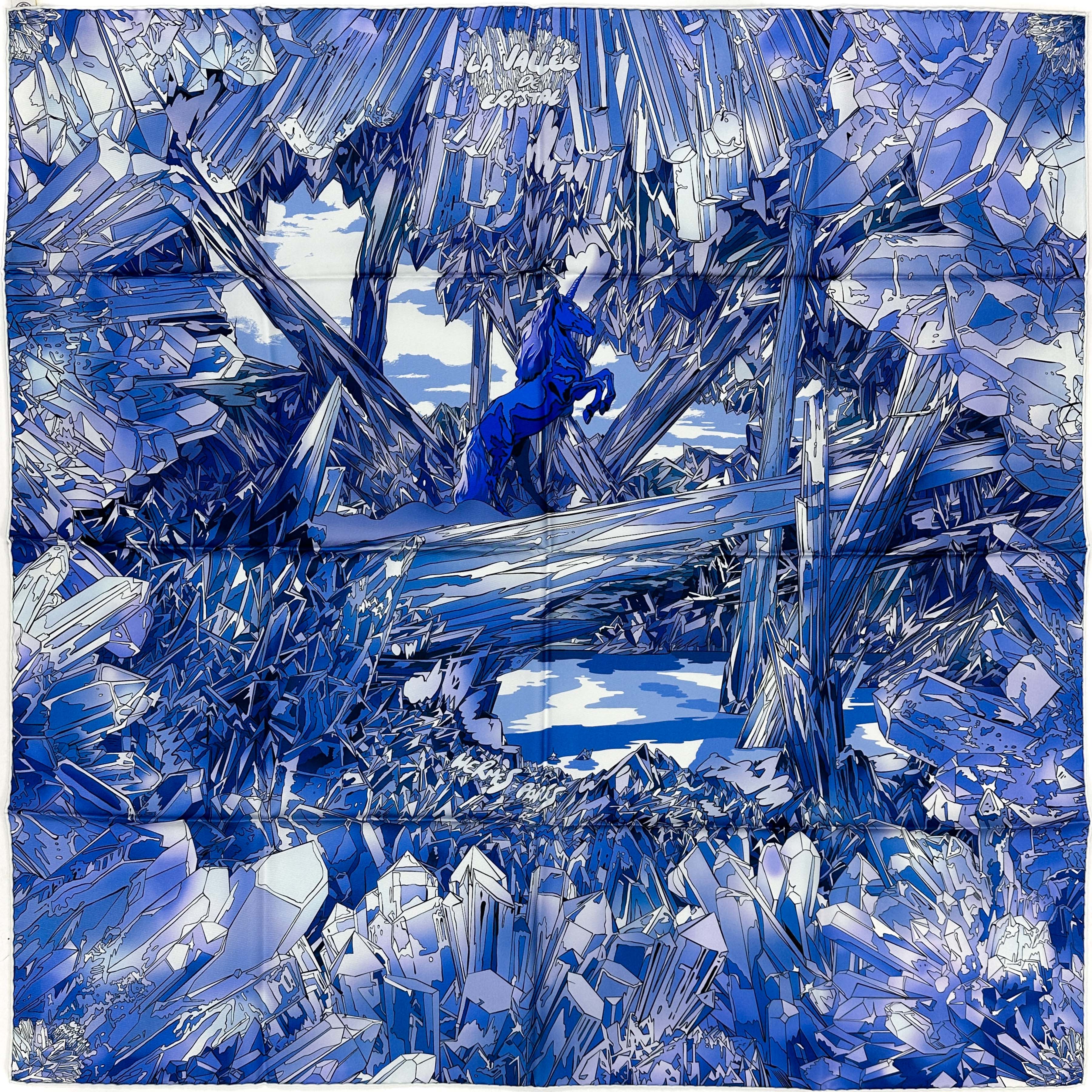 Hermès La Vallee de Cristal 90