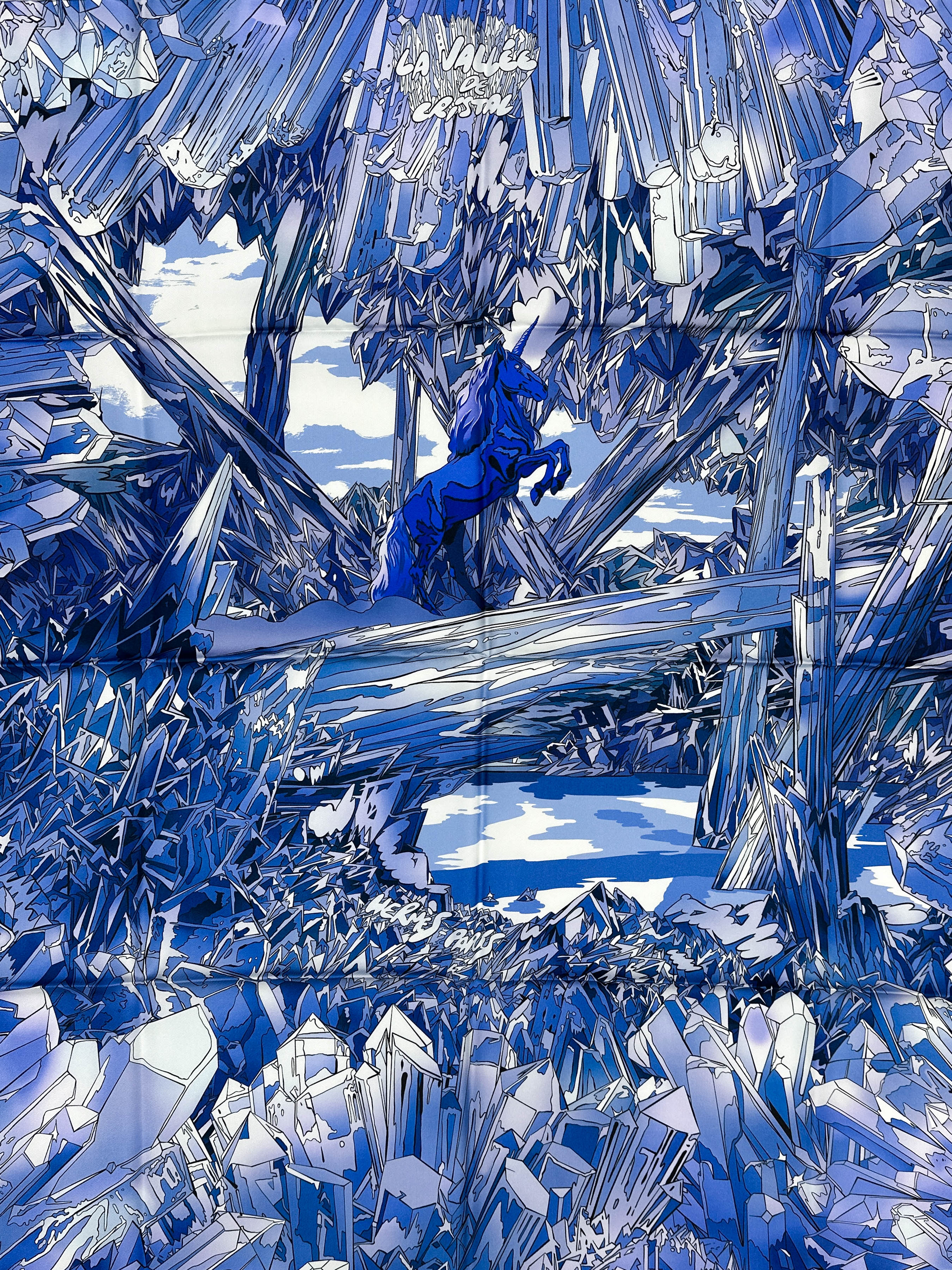 Hermès La Vallee de Cristal 90