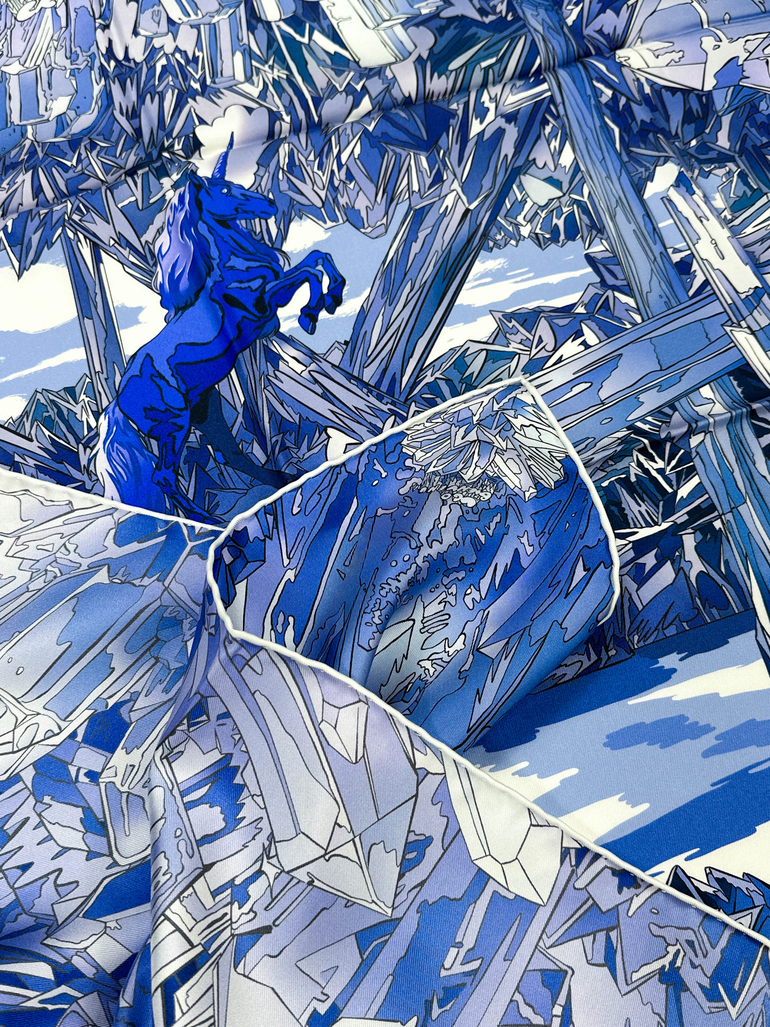 Hermès La Vallee de Cristal 90