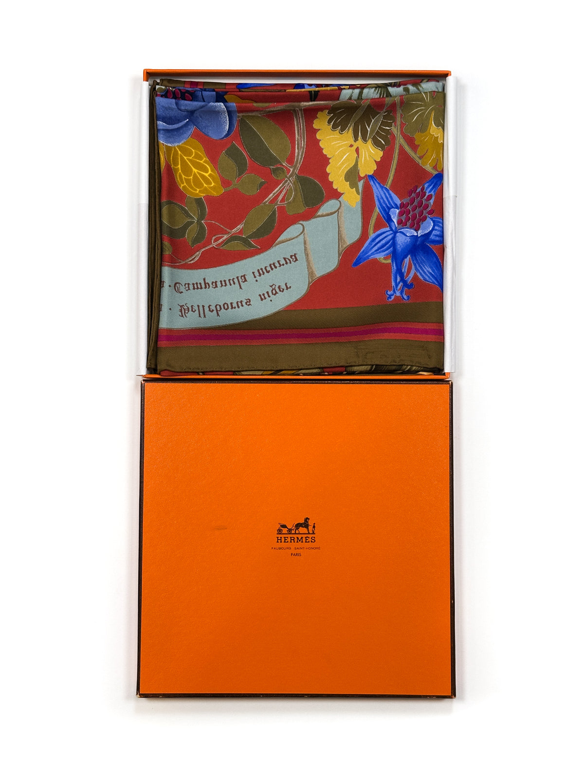 Hermès Fleurs d'Hellade 90