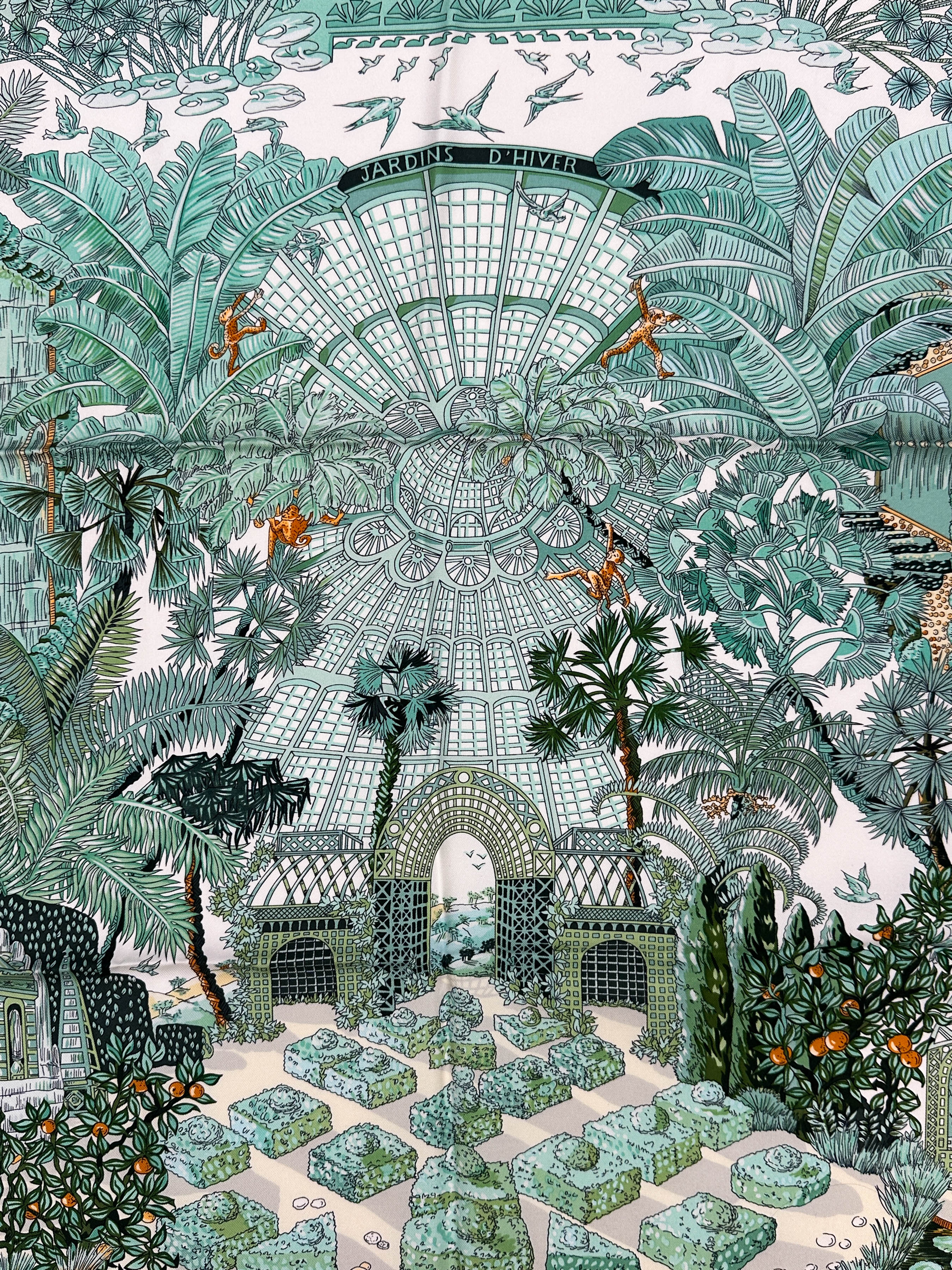 Hermès Jardins d'Hiver 90
