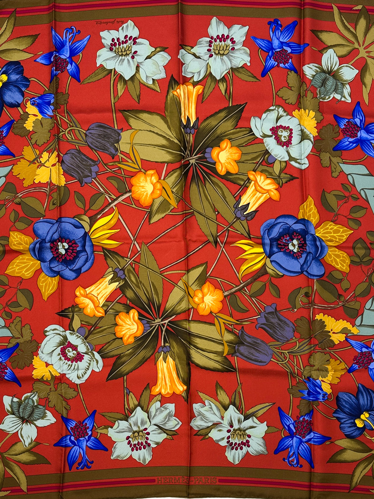 Hermès Fleurs d'Hellade 90