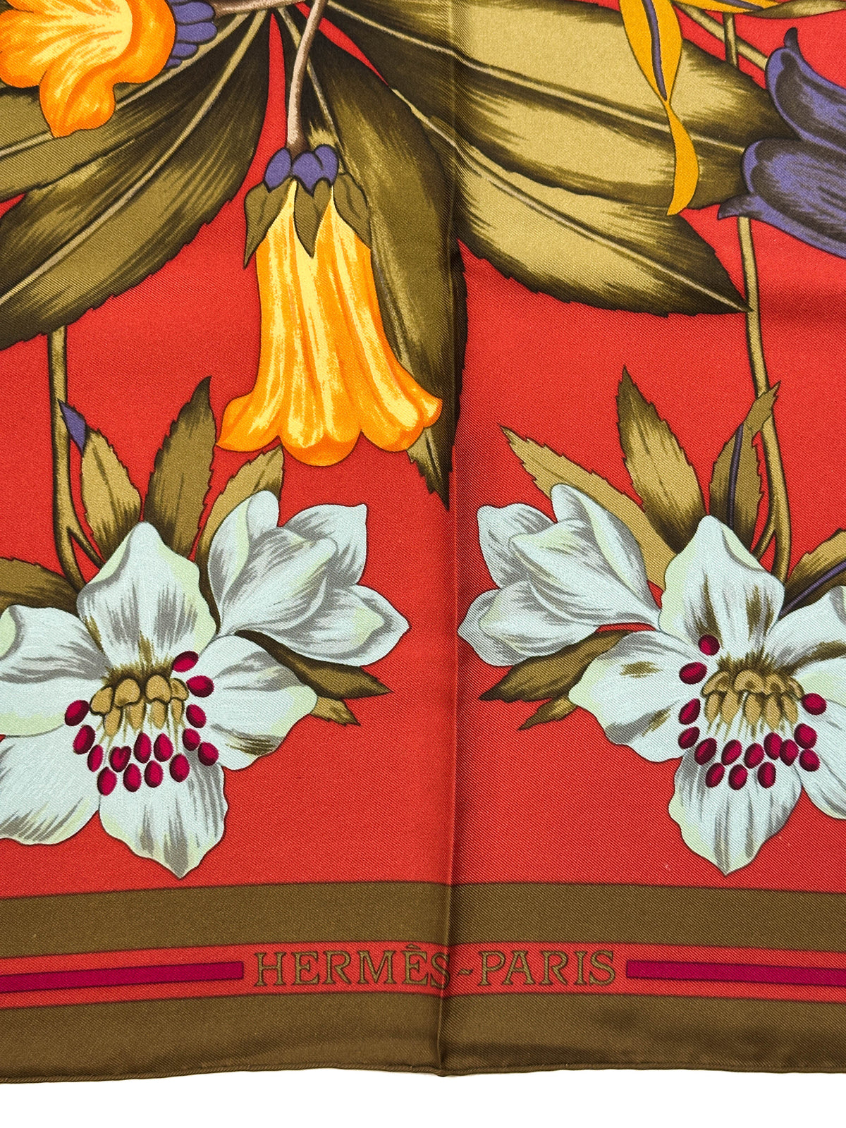 Hermès Fleurs d'Hellade 90