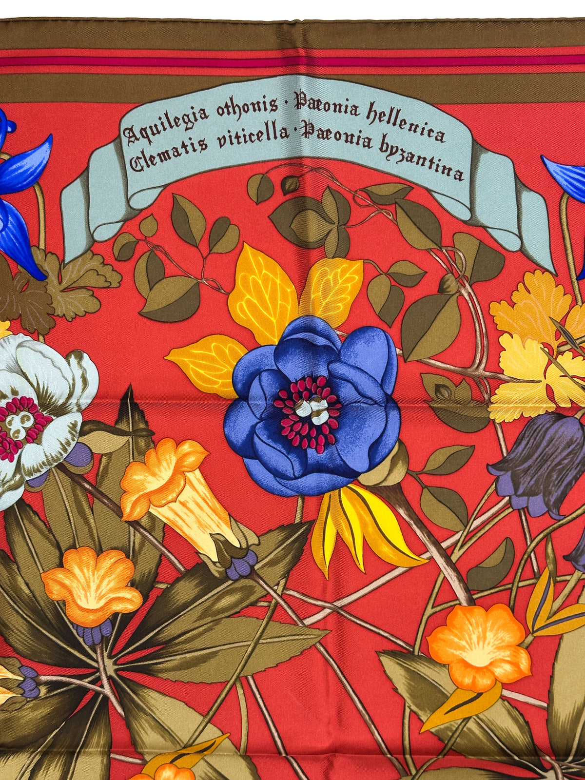 Hermès Fleurs d'Hellade 90