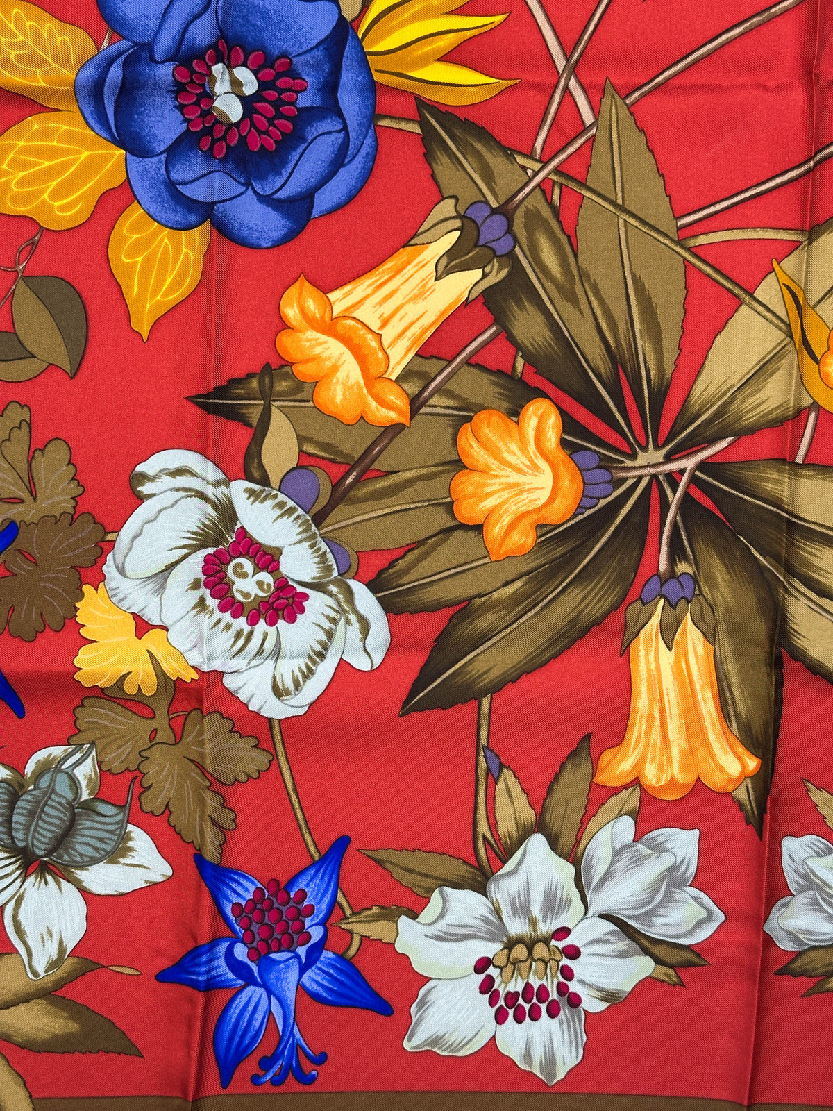 Hermès Fleurs d'Hellade 90