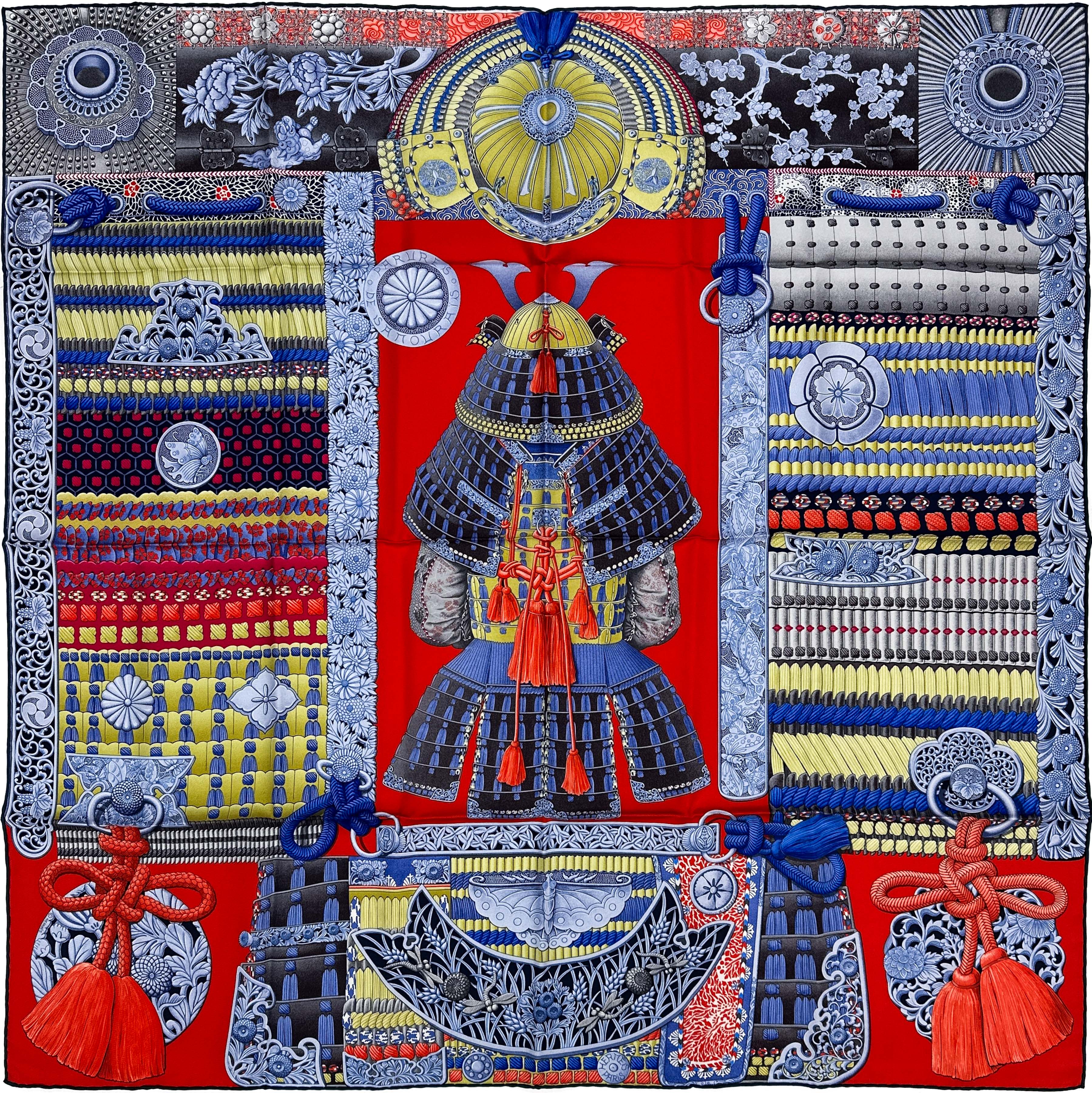 Hermès Parures de Samourais 90