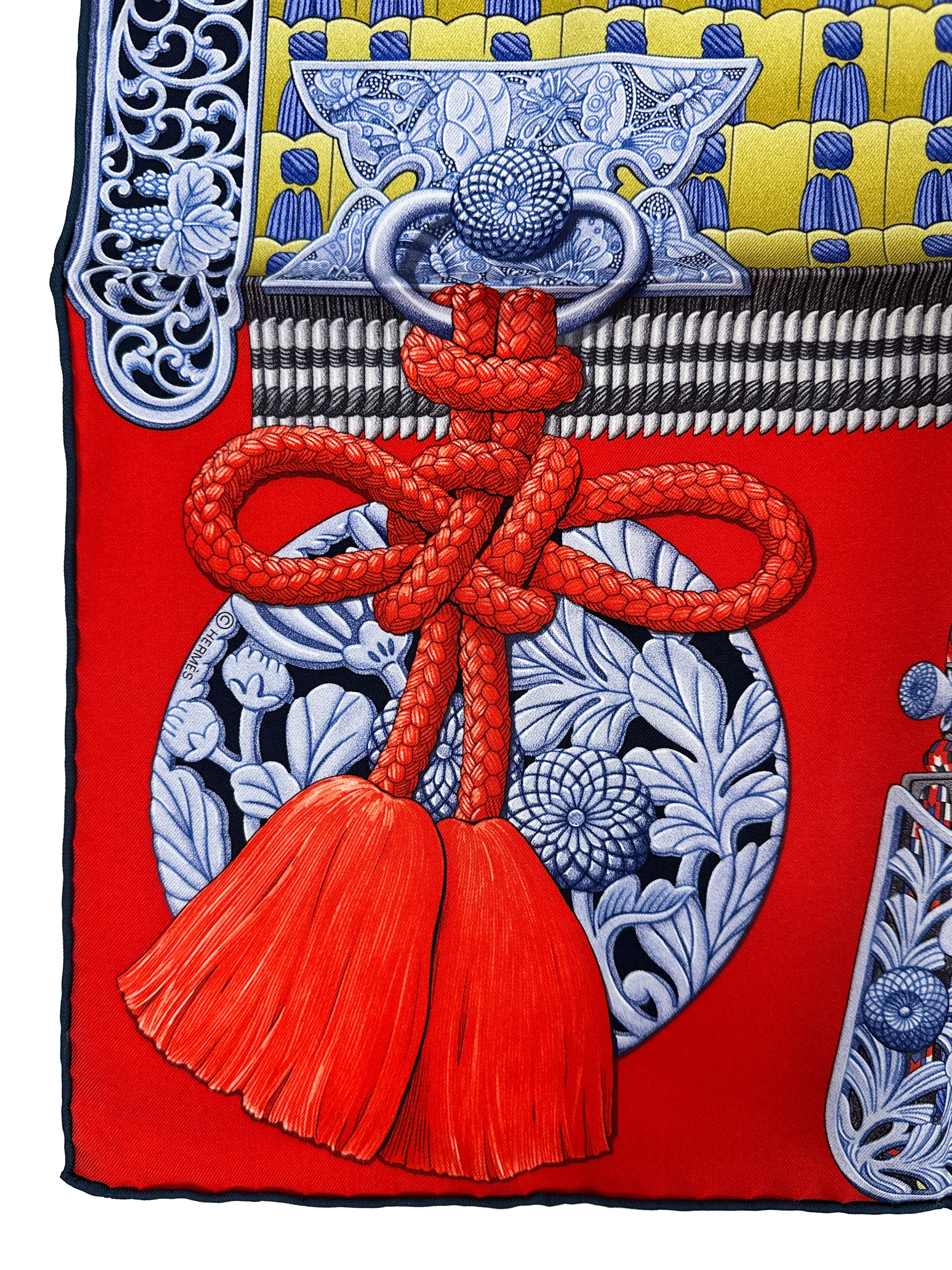 Hermès Parures de Samourais 90