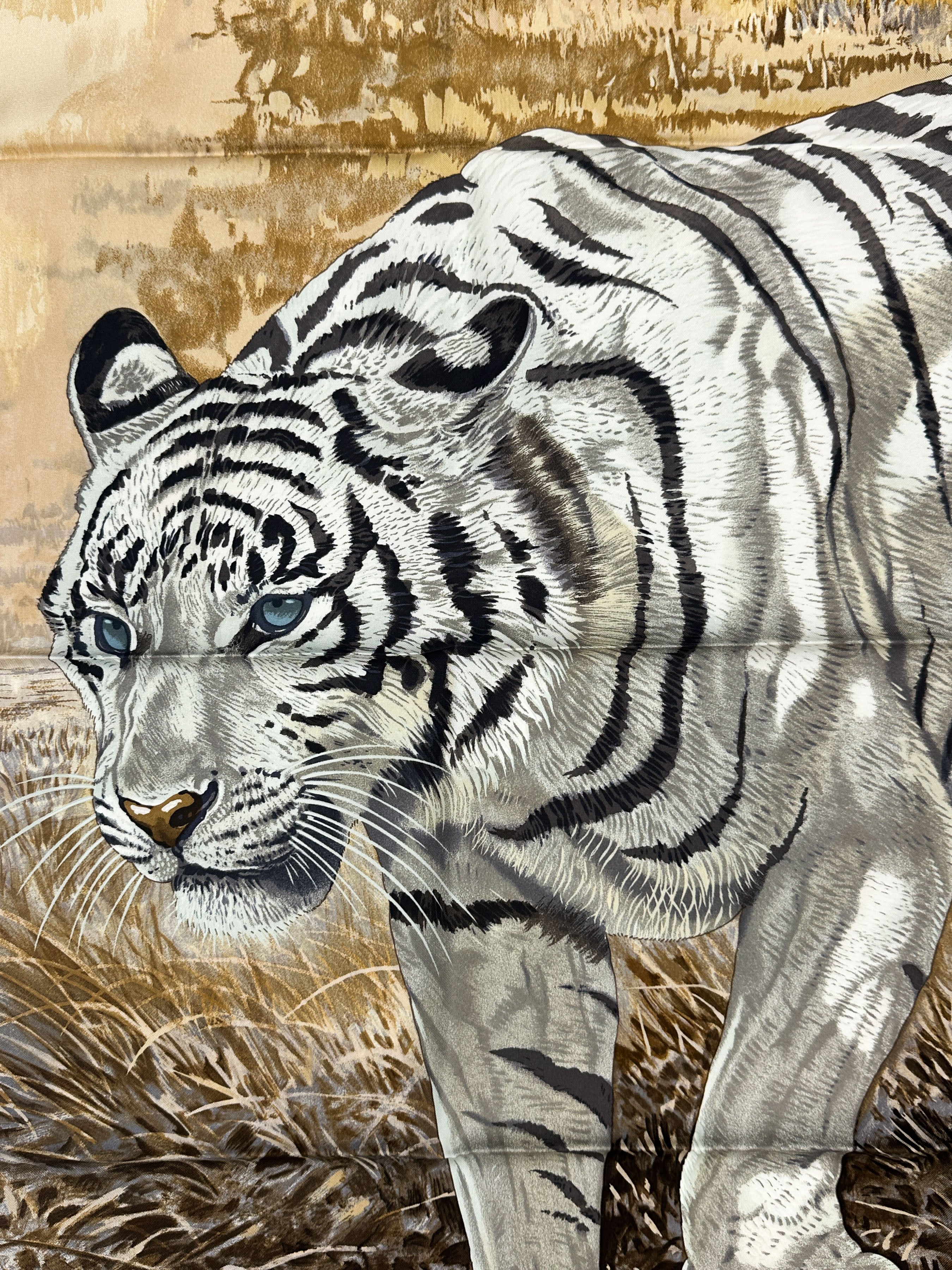 Hermès Tigre du Bengale 90