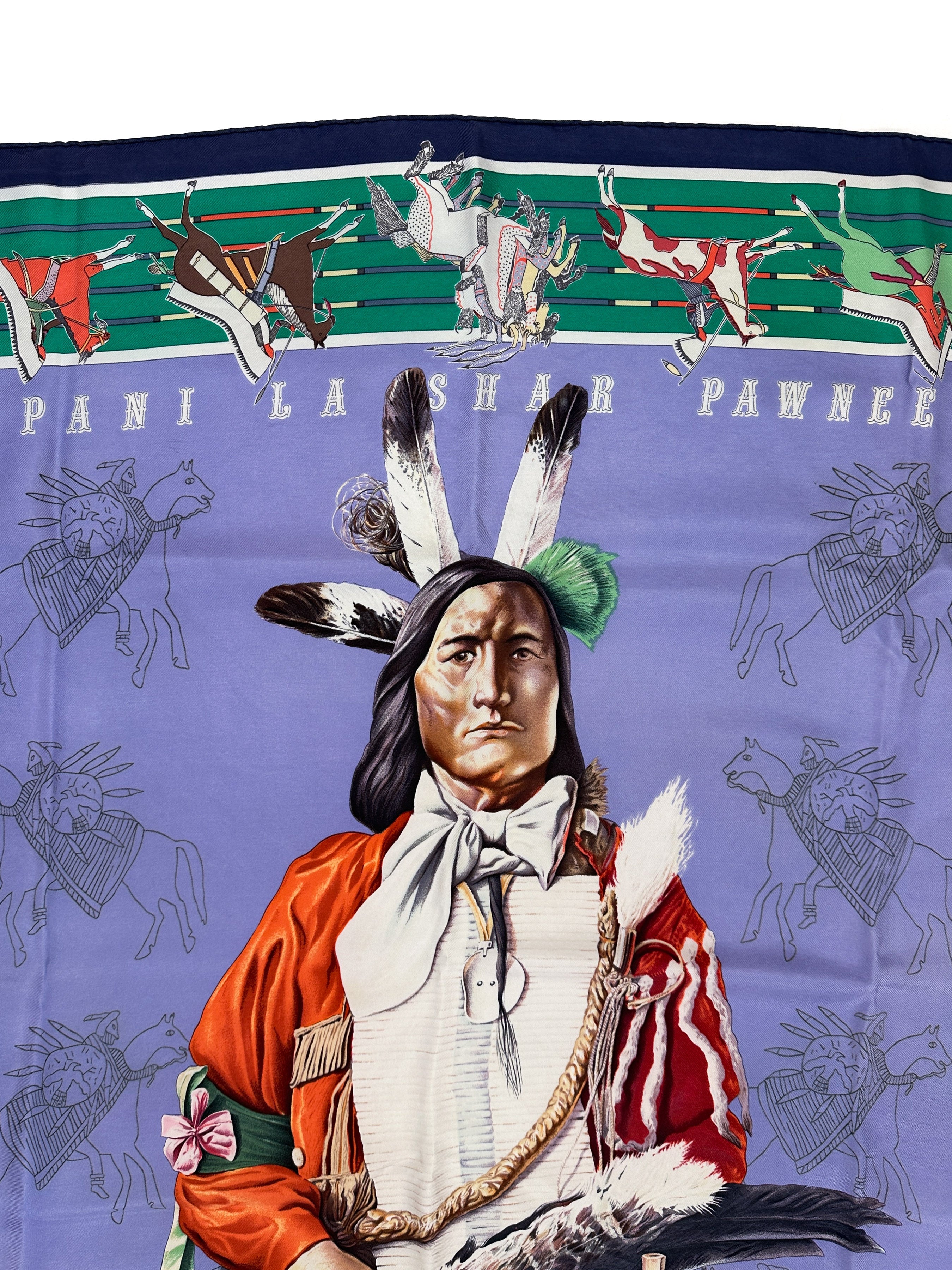 Hermès Pani La Shar Pawnee 90