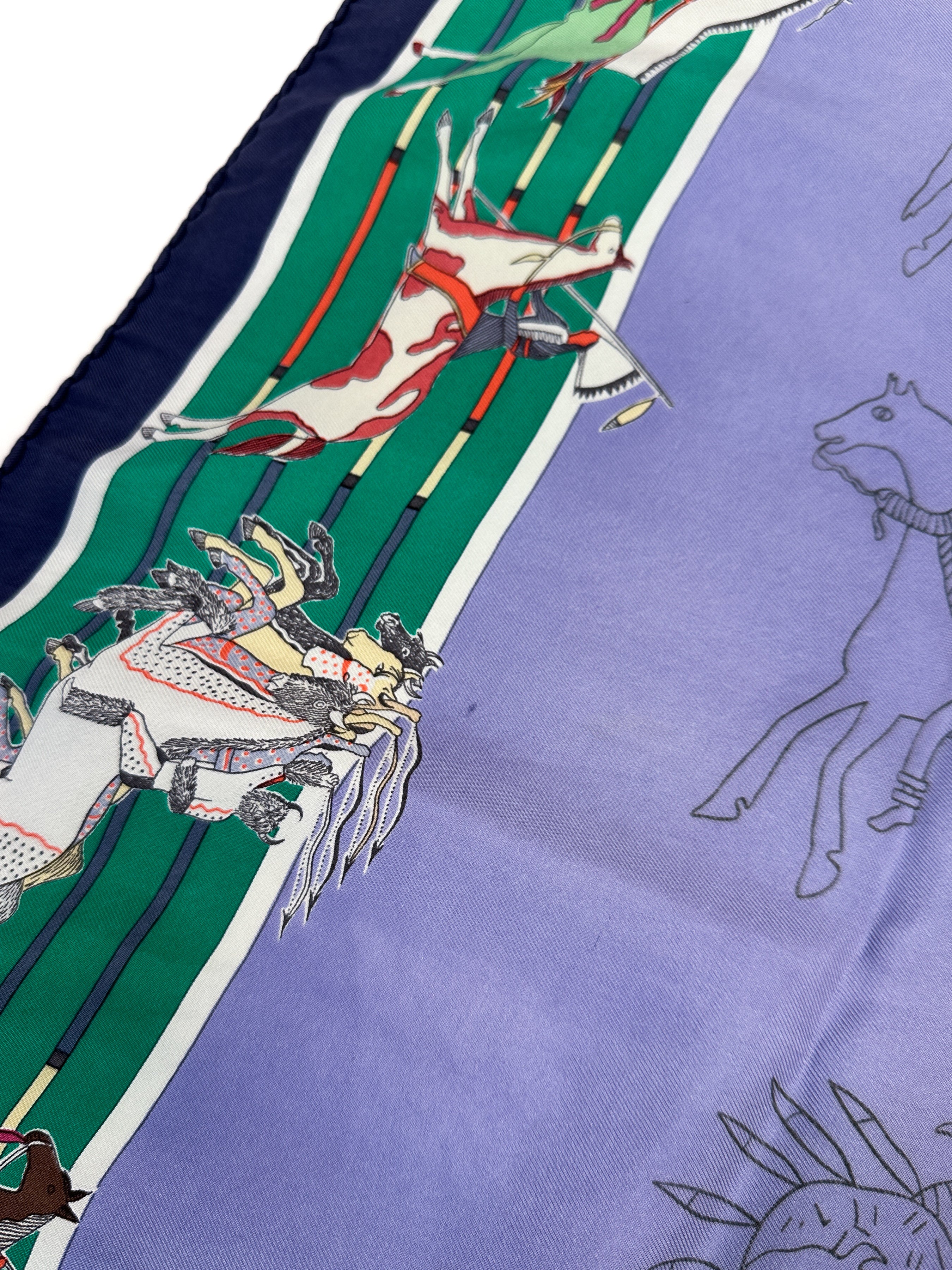 Hermès Pani La Shar Pawnee 90