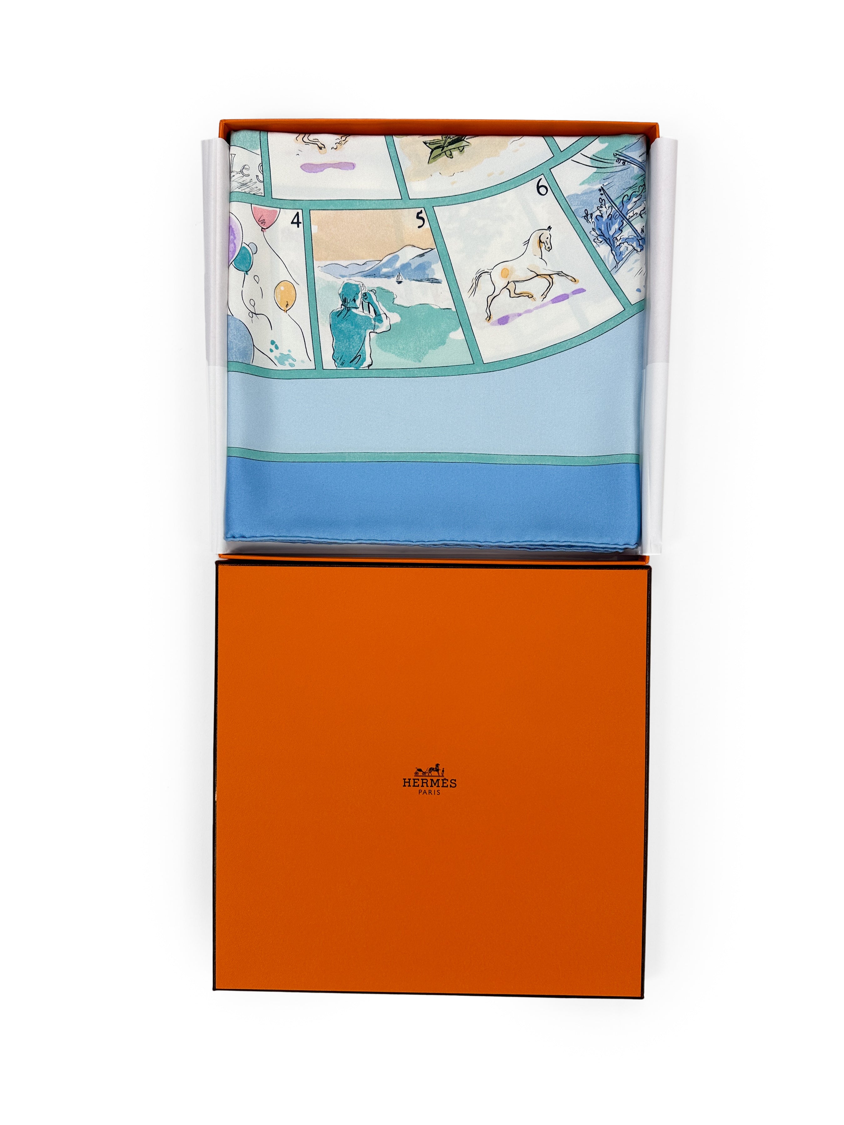 Hermès Le Jeu des Petits Bonheurs 90