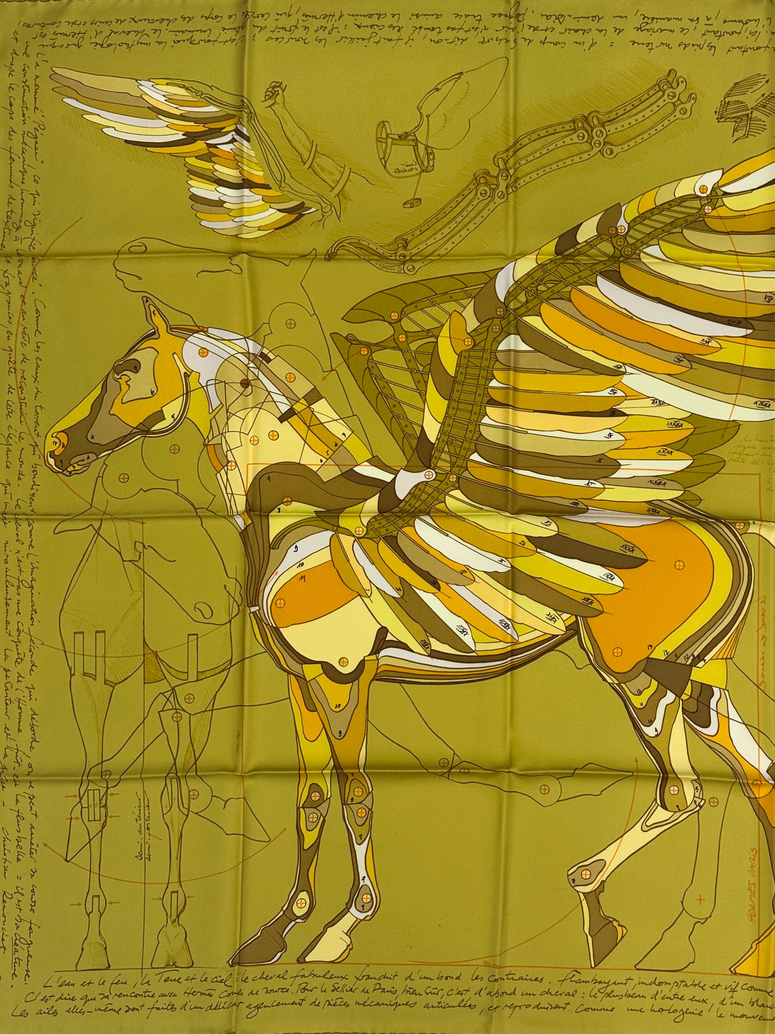 Hermès Le Pégase d'Hermès 90