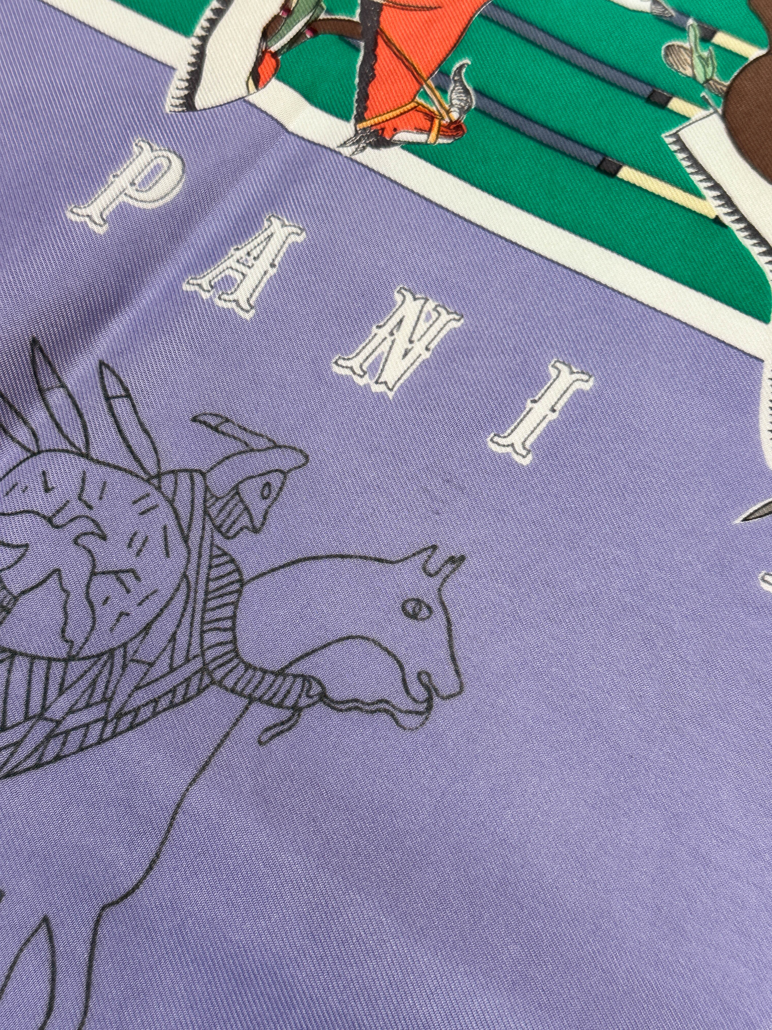 Hermès Pani La Shar Pawnee 90